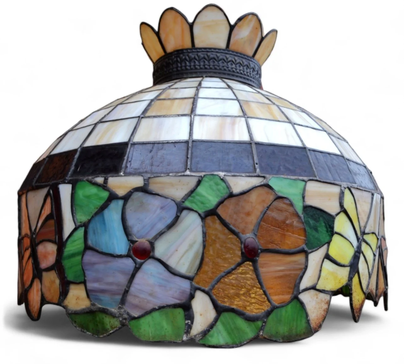 Photoroom_20240424_095354Vintage butterfly + flower slag glass hanging kitchen light by ModernArtifactDecor.JPG