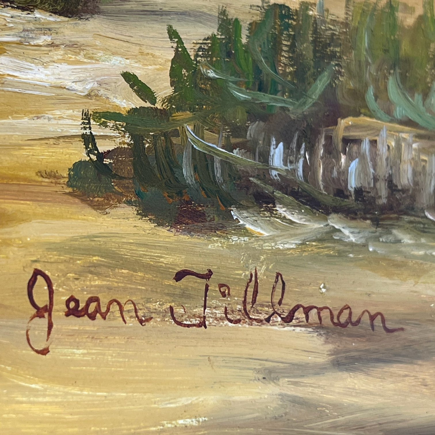 Photoroom_20240522_083636Vintage framed oil painting of a desert with cactus by ModernArtifactDecor.JPG