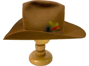 RESISTOL XXX-BEAVER ヴィンテージ ウエスタンハット 57 Vintage 1970s Resistol Self Conforming XXX Beaver Cowboy Hat