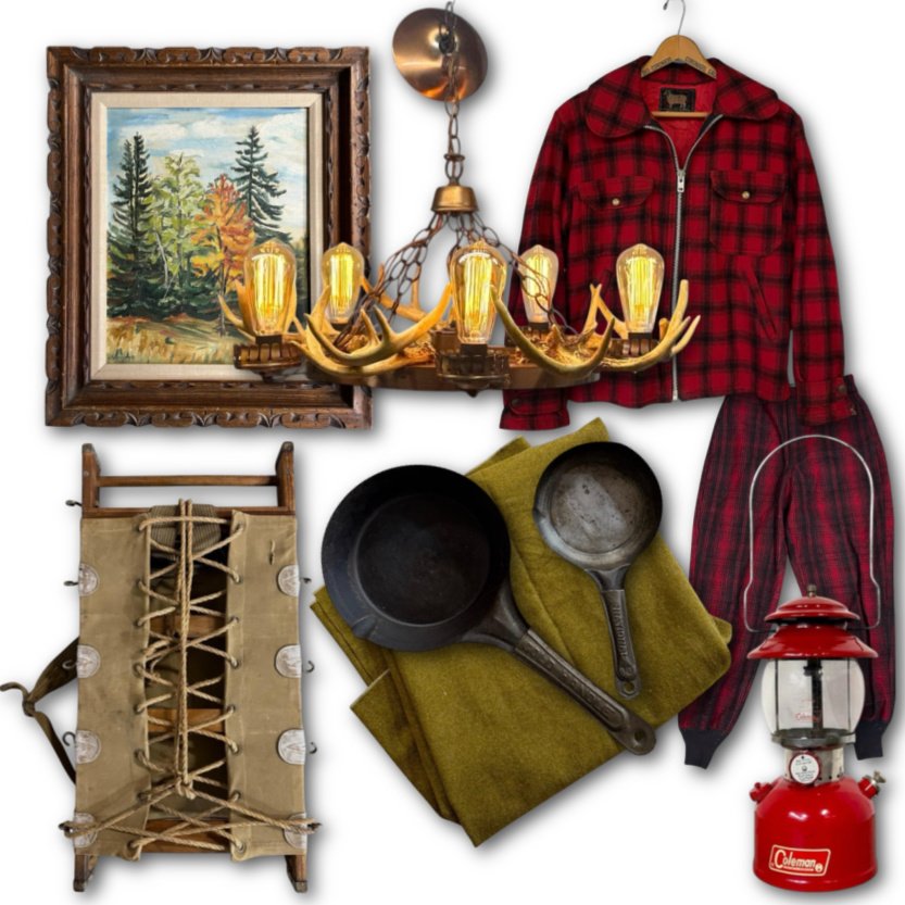 Vintage Cabin & Lodge Decor