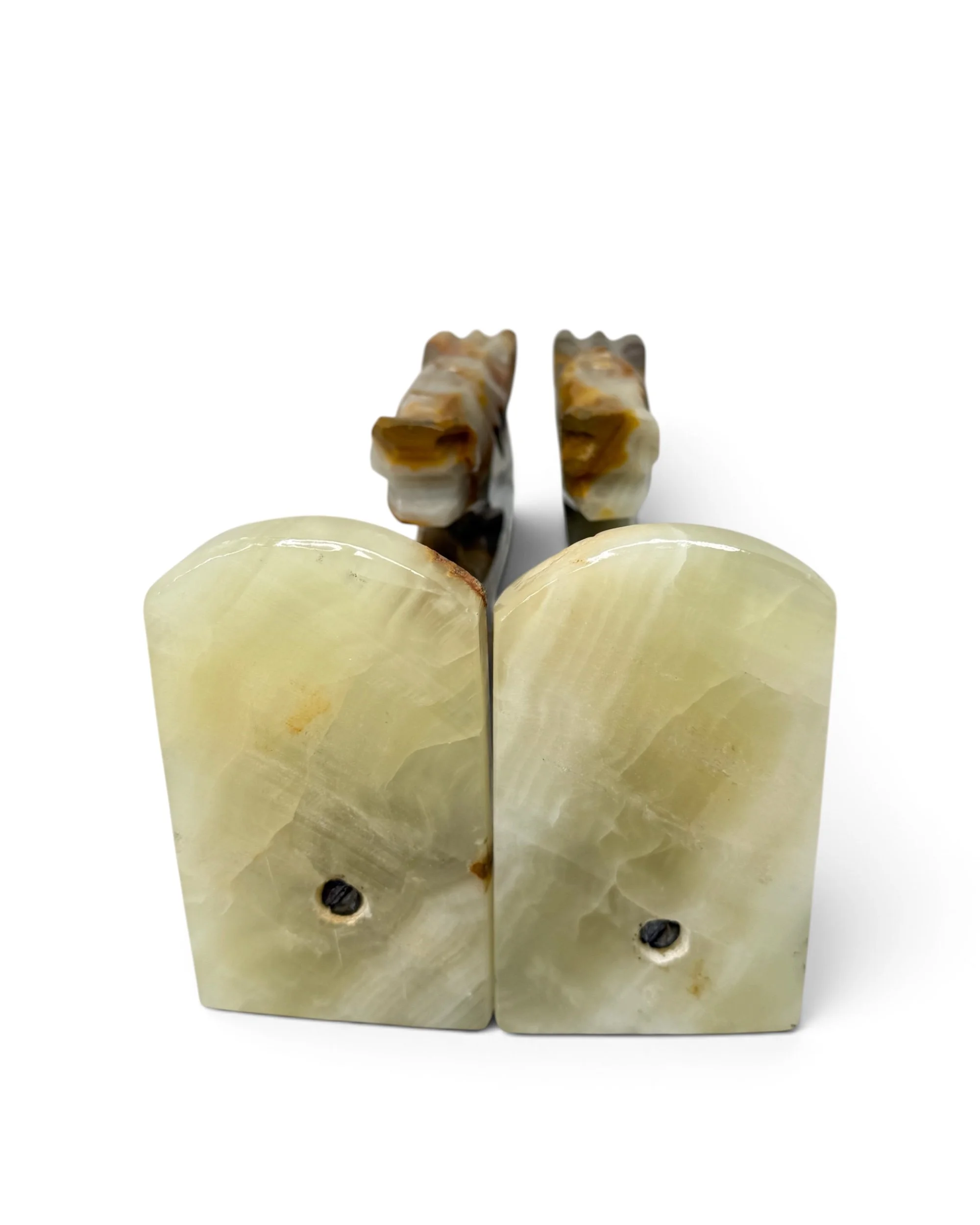 vintage onyx horse head bookends - Modern Artifact DecorPhotoroom_20260811_070354.JPG