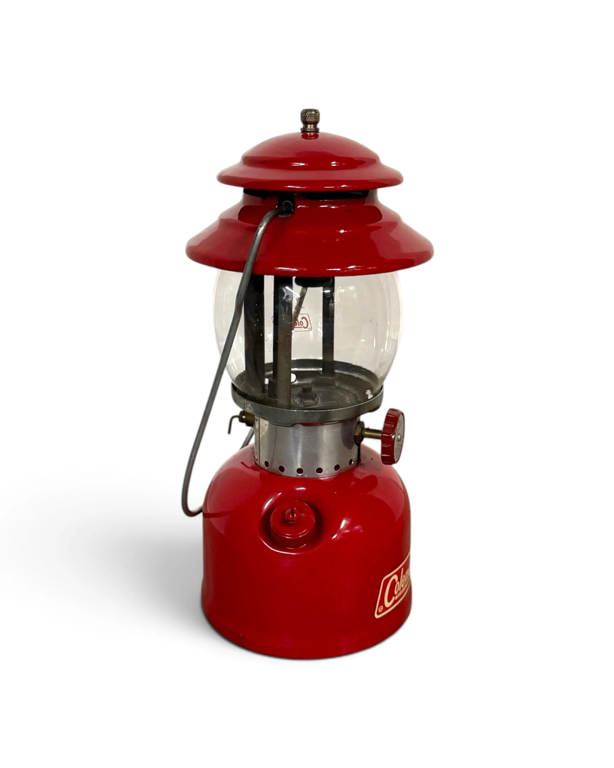 vintage 1960s Coleman 200 red lantern - Modern Artifact DecorPhotoroom_20260906_215354.JPG
