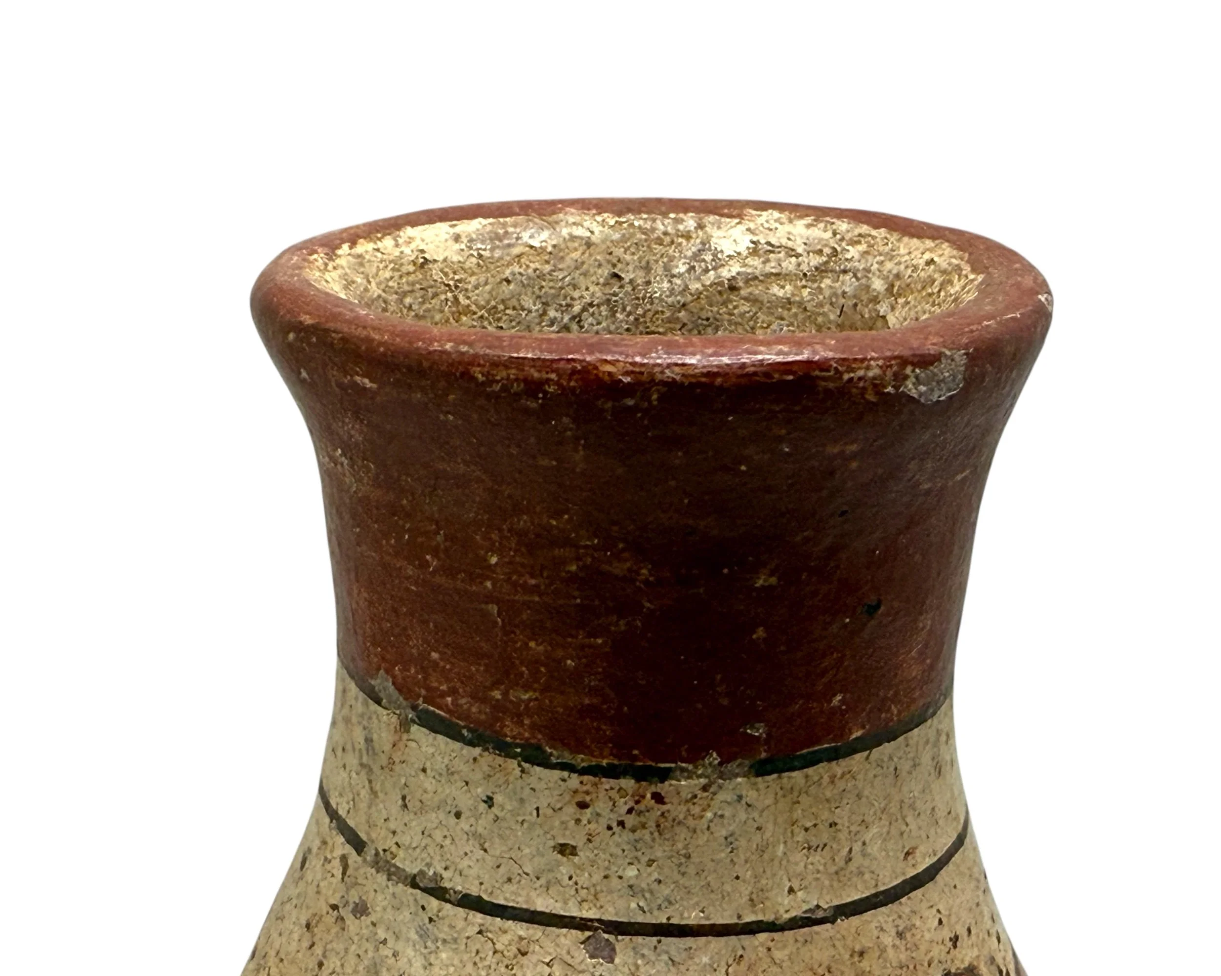 Photoroom_20260203_160322vintage 1960s mayan polychrome pottery vessel - Modern Artifact Decor.JPG