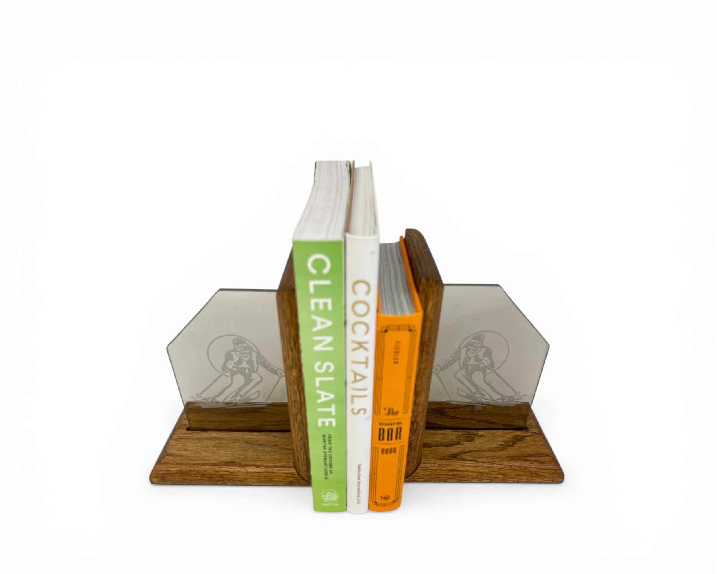 Photoroom_20260316_081232vintage 70s etched glass wood downhill skier bookends - Modern Artifact Decor.JPG