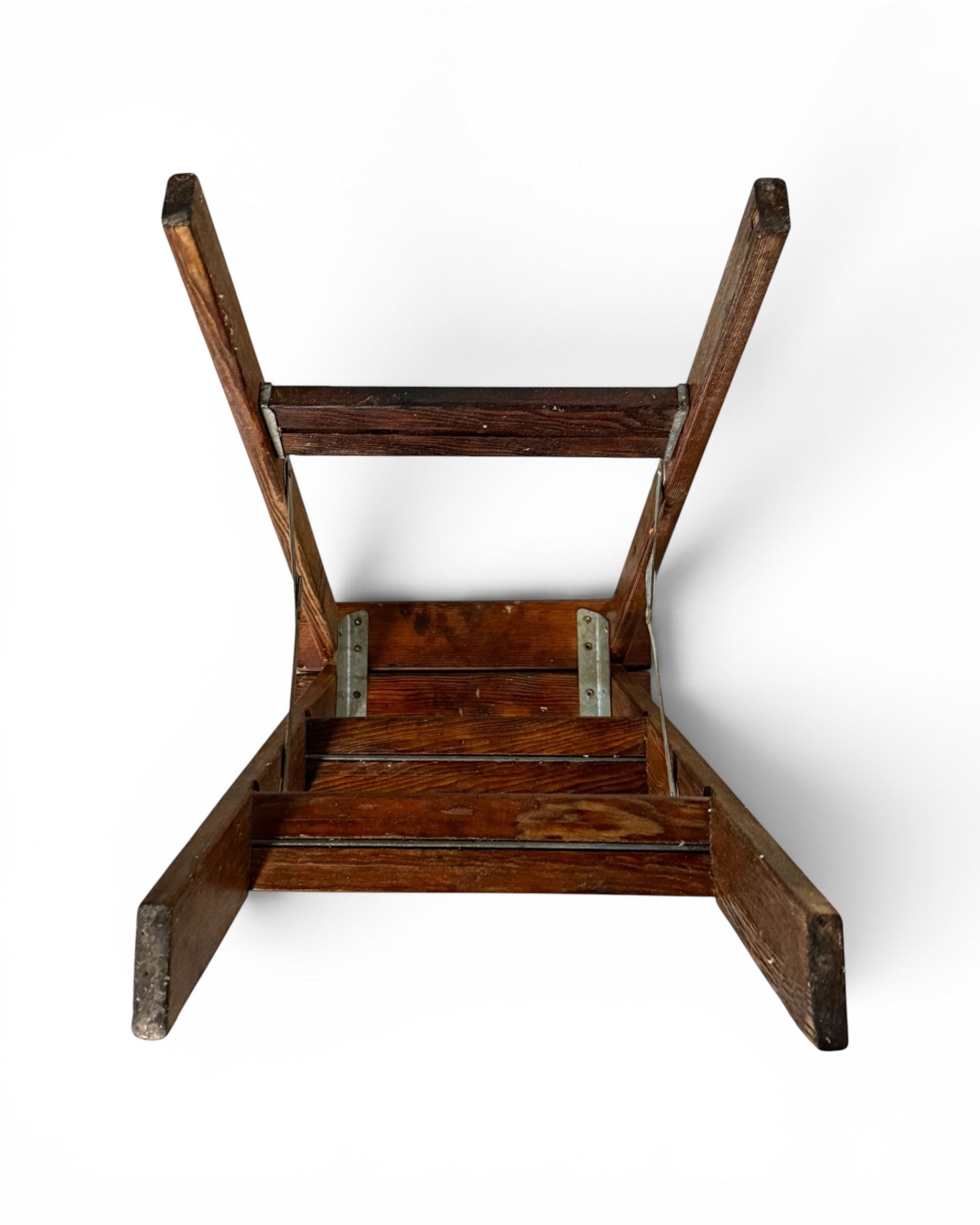 Photoroom_20260621_190657vintage rustic wooden step ladder - Modern Artifact Decor.JPG