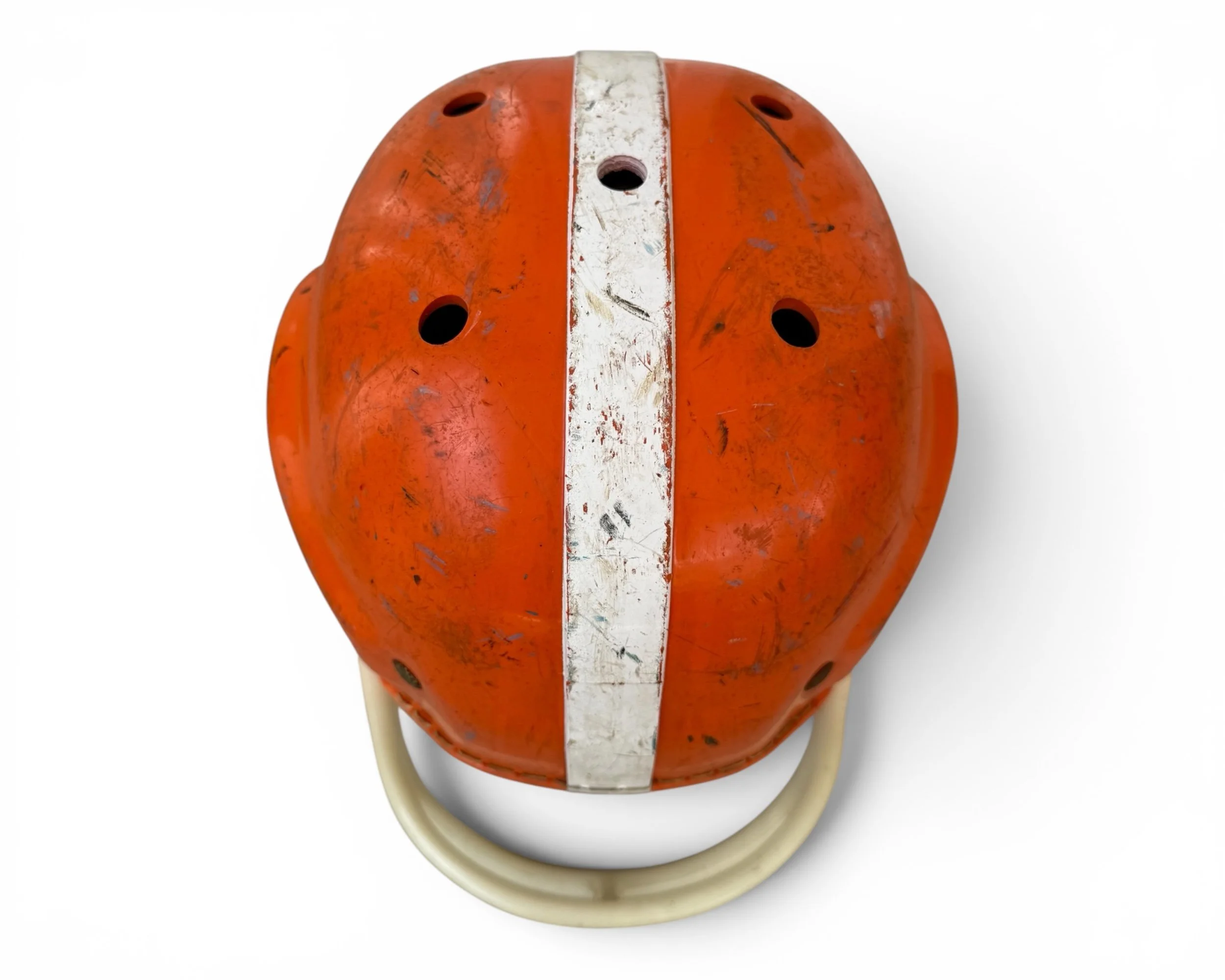 Photoroom_20260522_072434vintage MacGregor E7J football helmet - Modern ArtifactDecor.JPG