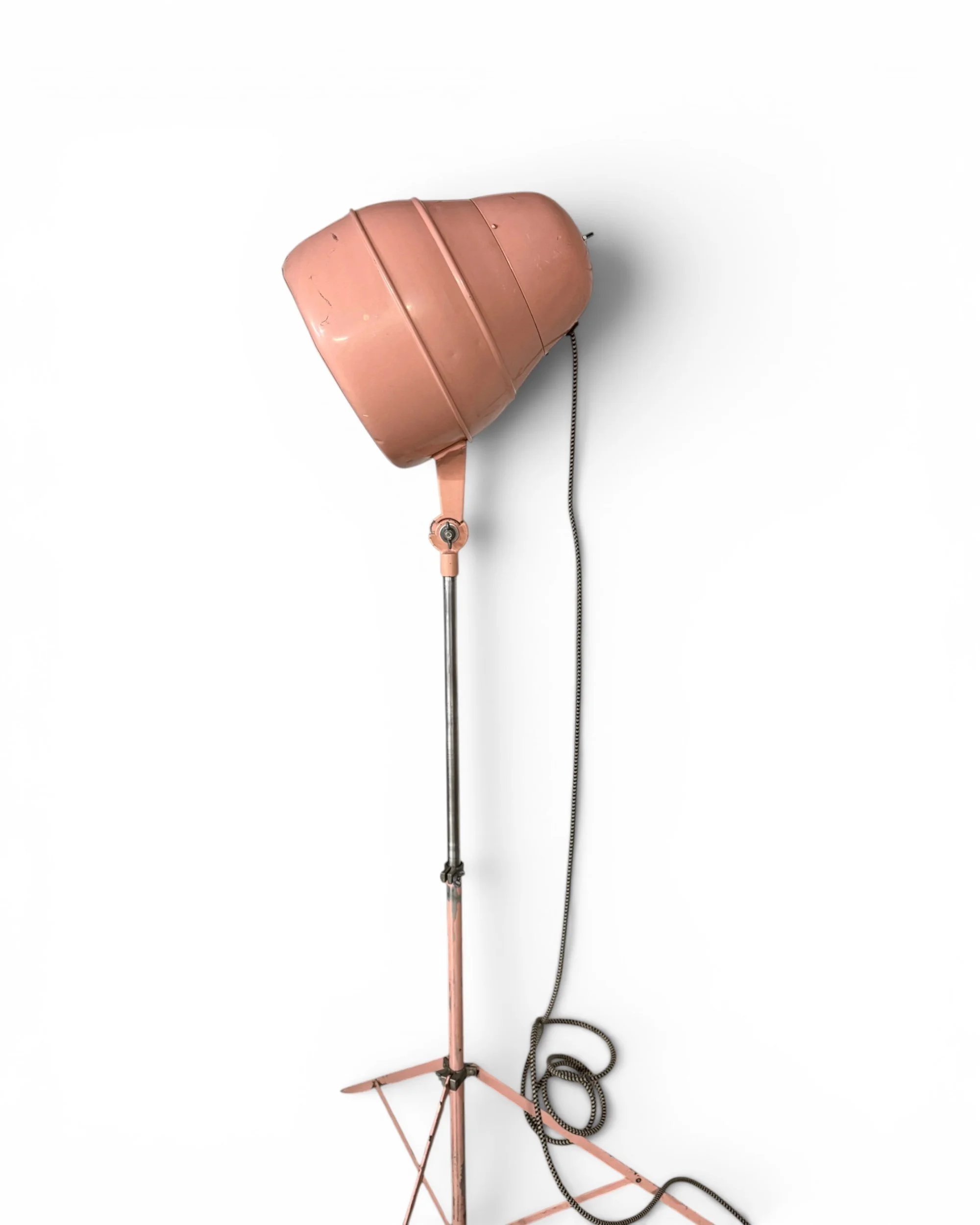 Photoroom_20260703_150638vintage upcycled hair dryer lamp Hollywood Industries - Modern Artifact Decor.JPG