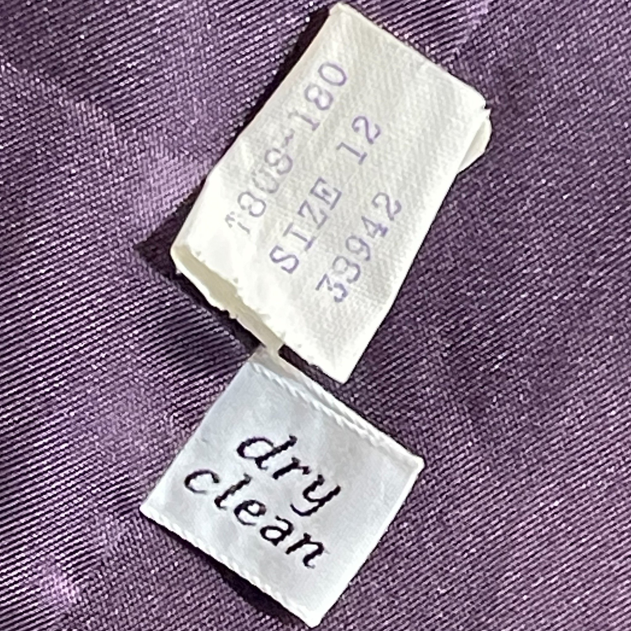 Vintage 1950s Pendleton long womens purple coat, fully lined, button front, all season, 100 percent Virgin Wool.