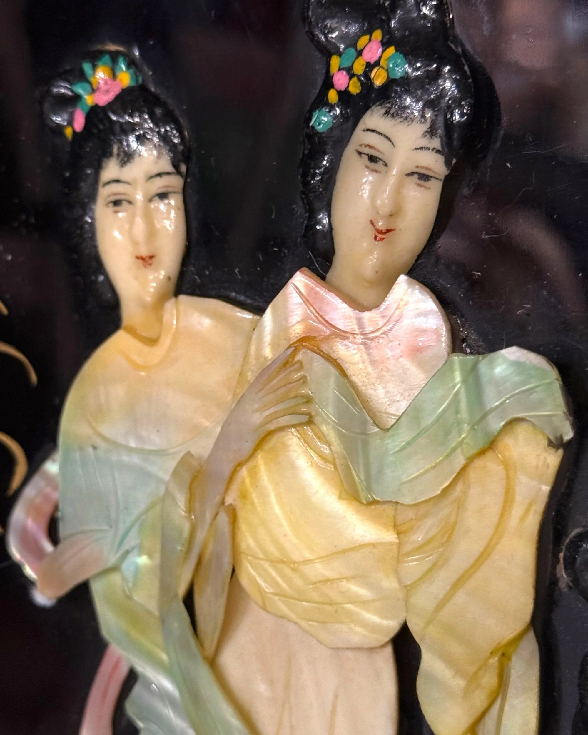 vintage Asian mother of pearl inlay panels set 3 - Modern Artifact DecorPhotoroom_20260926_080338.JPG