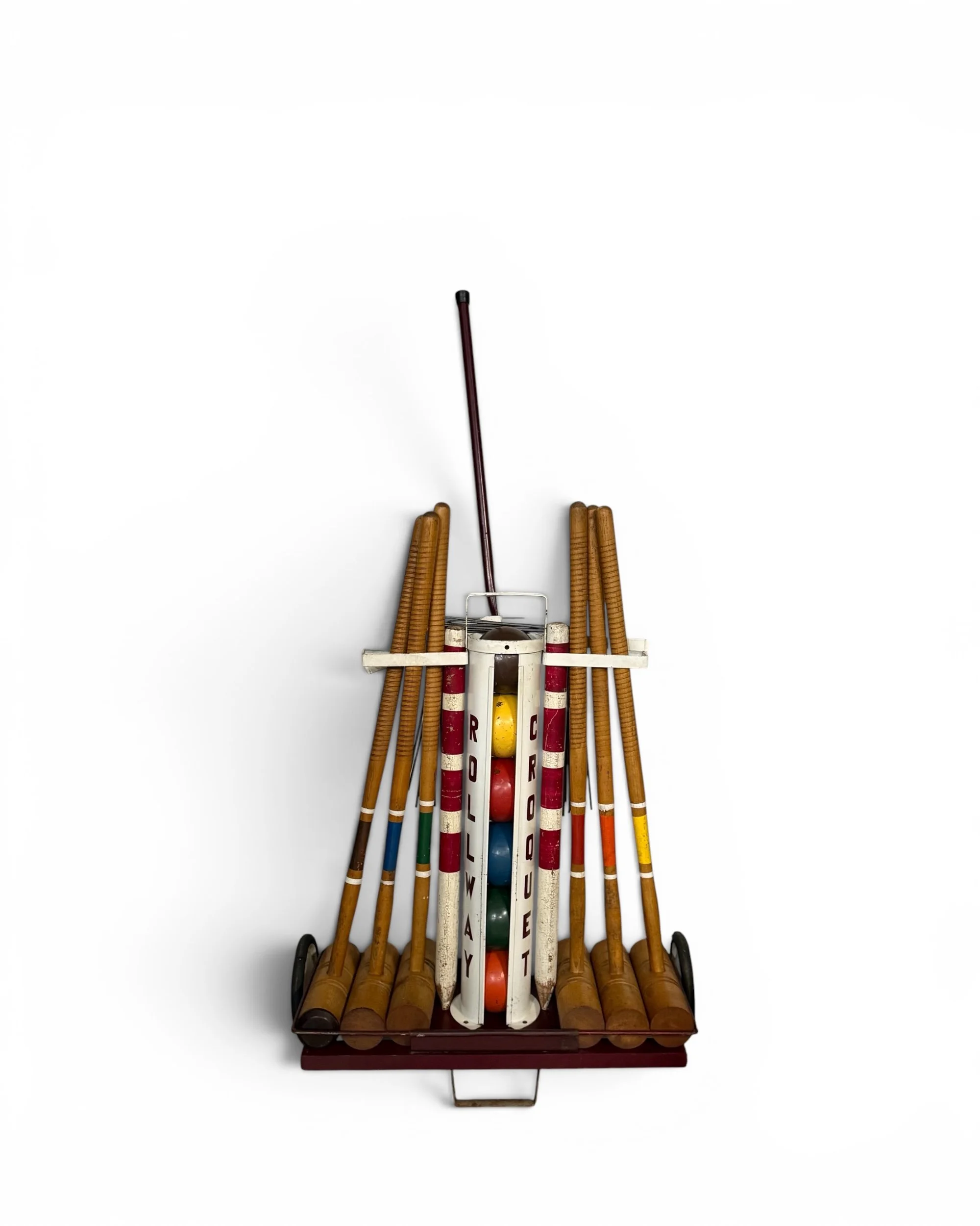 Photoroom_20260526_134012vintage Rollway croquet set with wheeled cart - Modern Artifact Decor.JPG