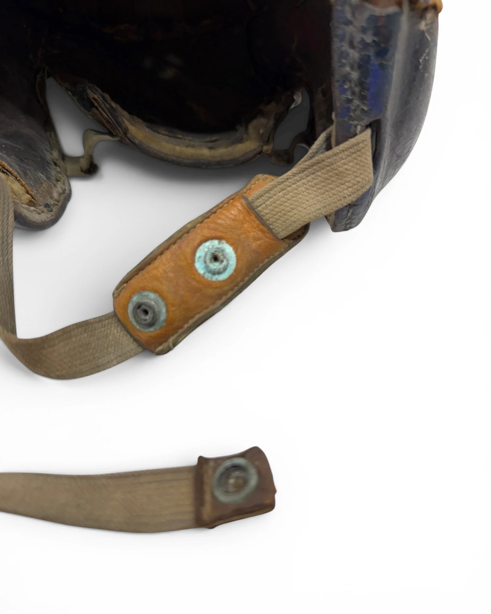 Photoroom_20260530_064428vintage leather football helmet - Modern Artifact Decor.JPG