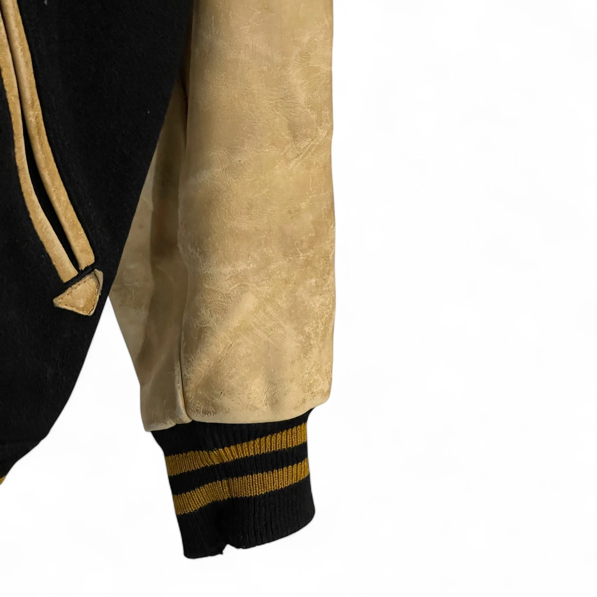 1950s vintage classic varsity letterman jacket. Made in USA.