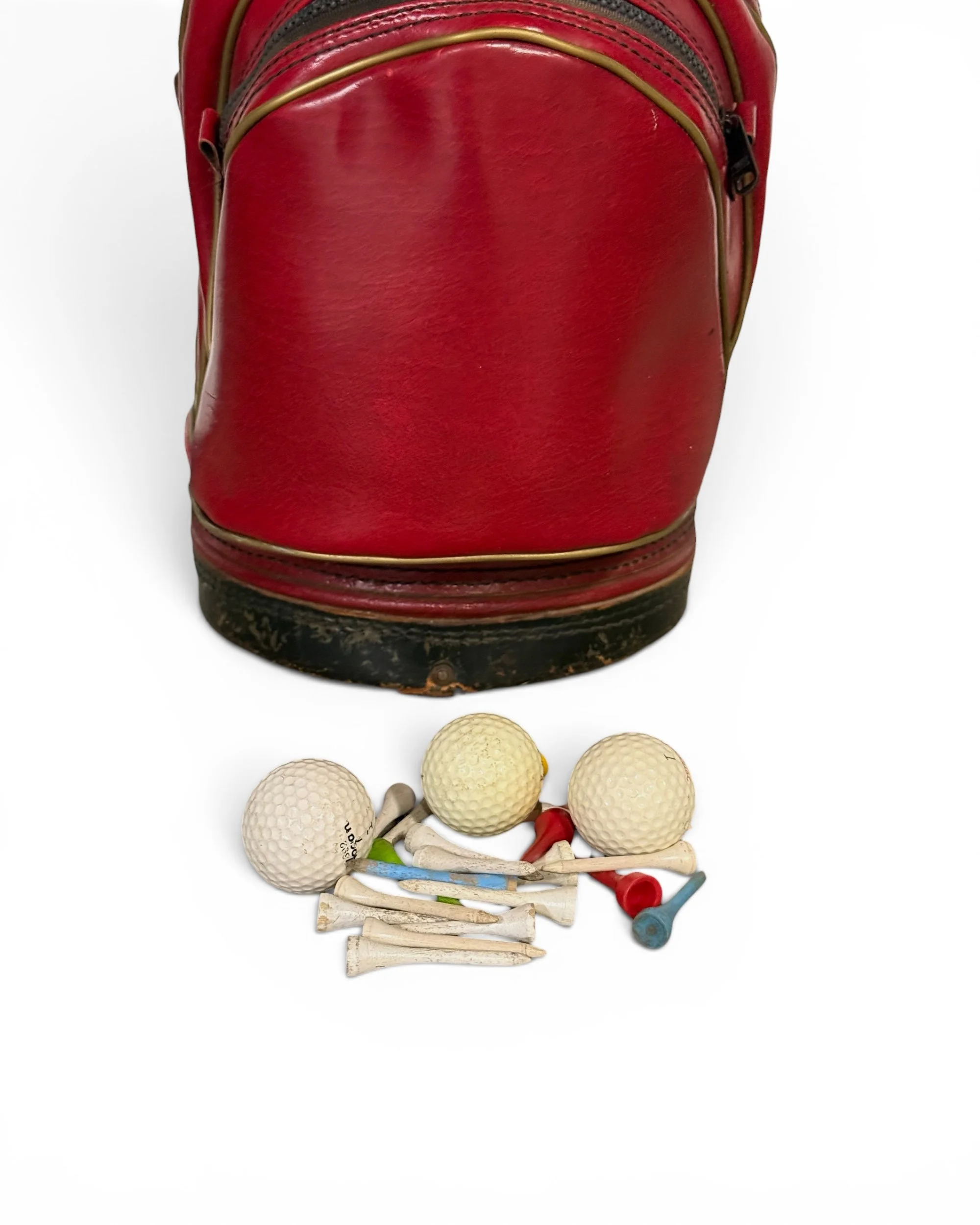 Photoroom_20260706_081712vintage red Burton golf bag with vintage set 6 irons - Modern Artifact Decor.JPG