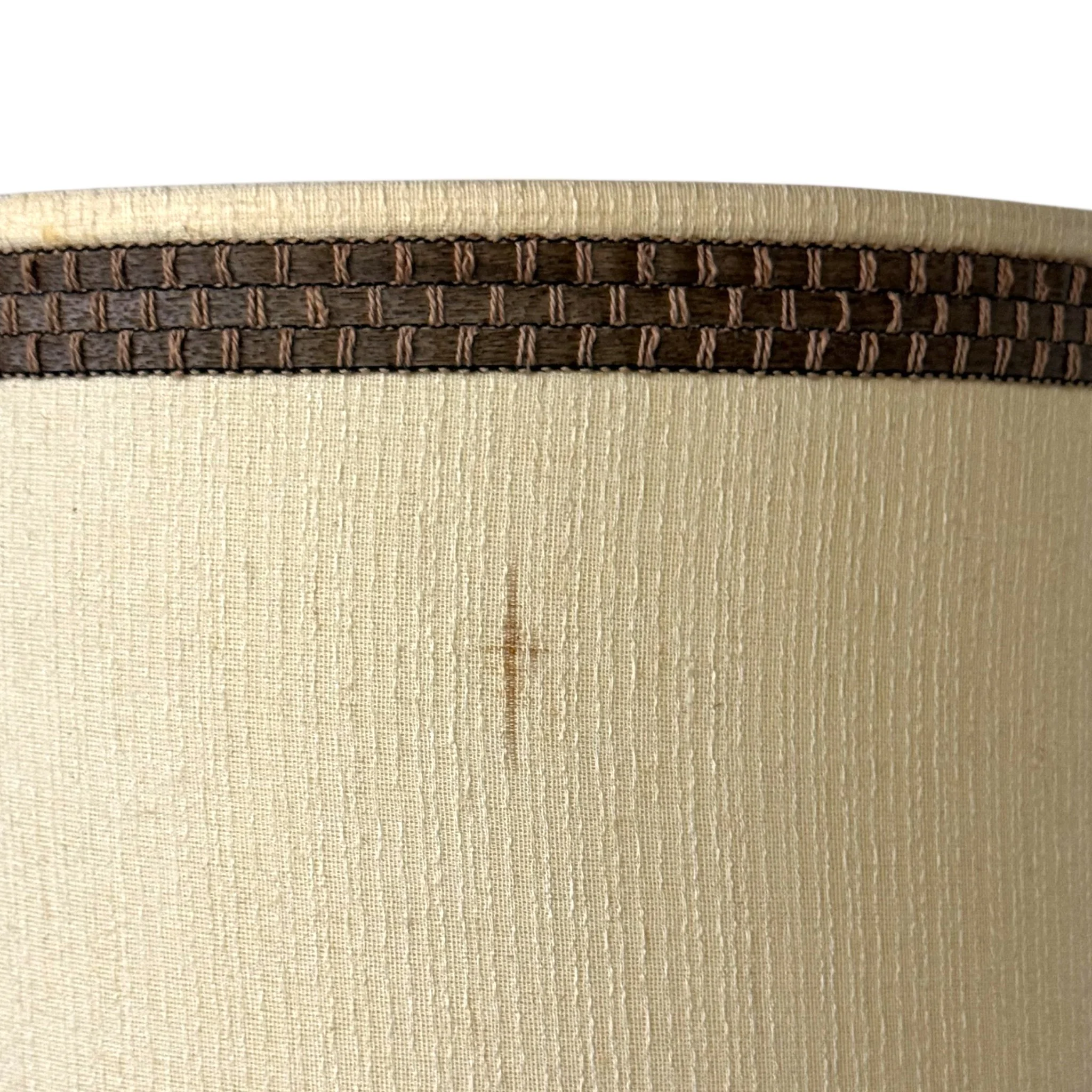 Vintage Spanish Revival table lamp  with hexagonal wrought iron frame, amber plastic panels, gothic details, with option to include a vintage drum shade.