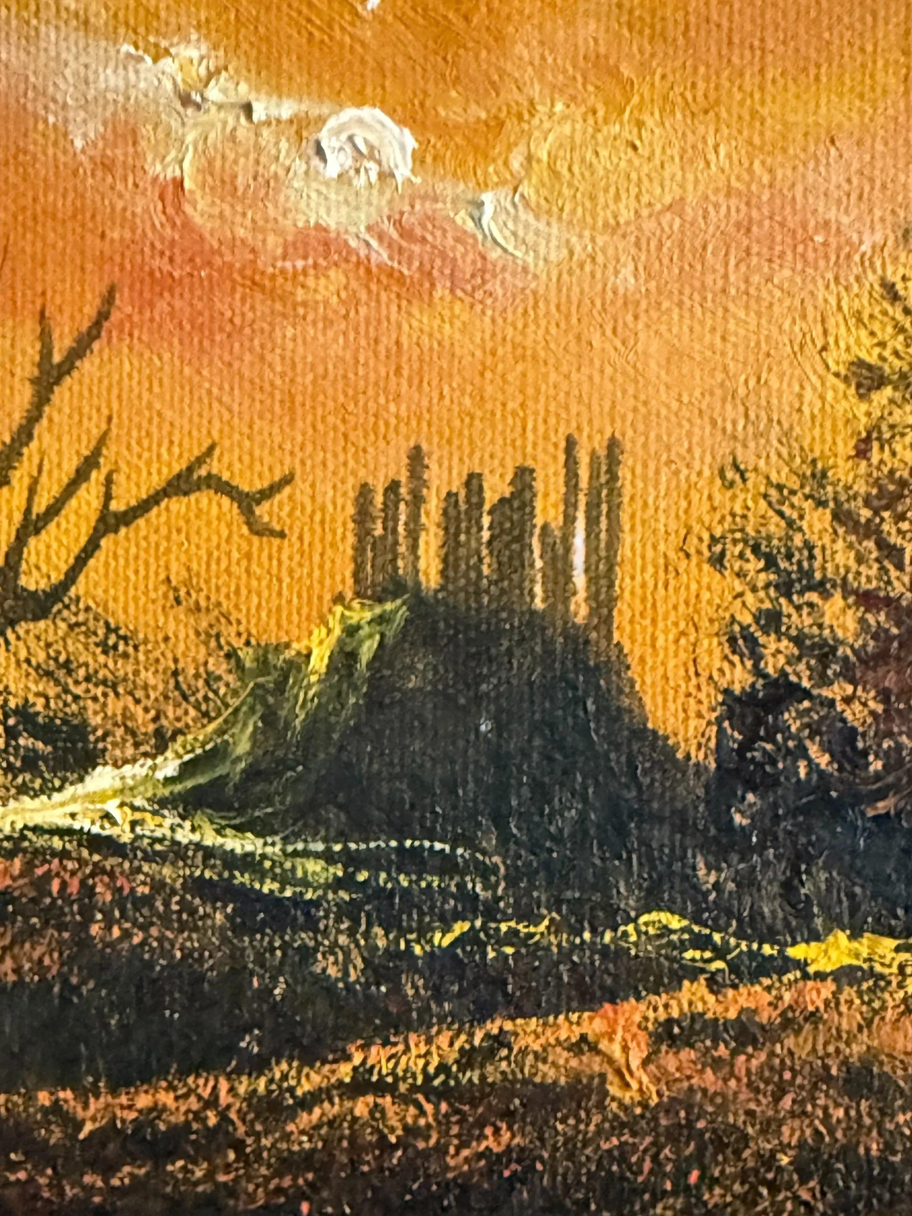 Photoroom_20260405_091345vintage framed southwestern desert oil painting signed - Modern Artifact Decor.JPG