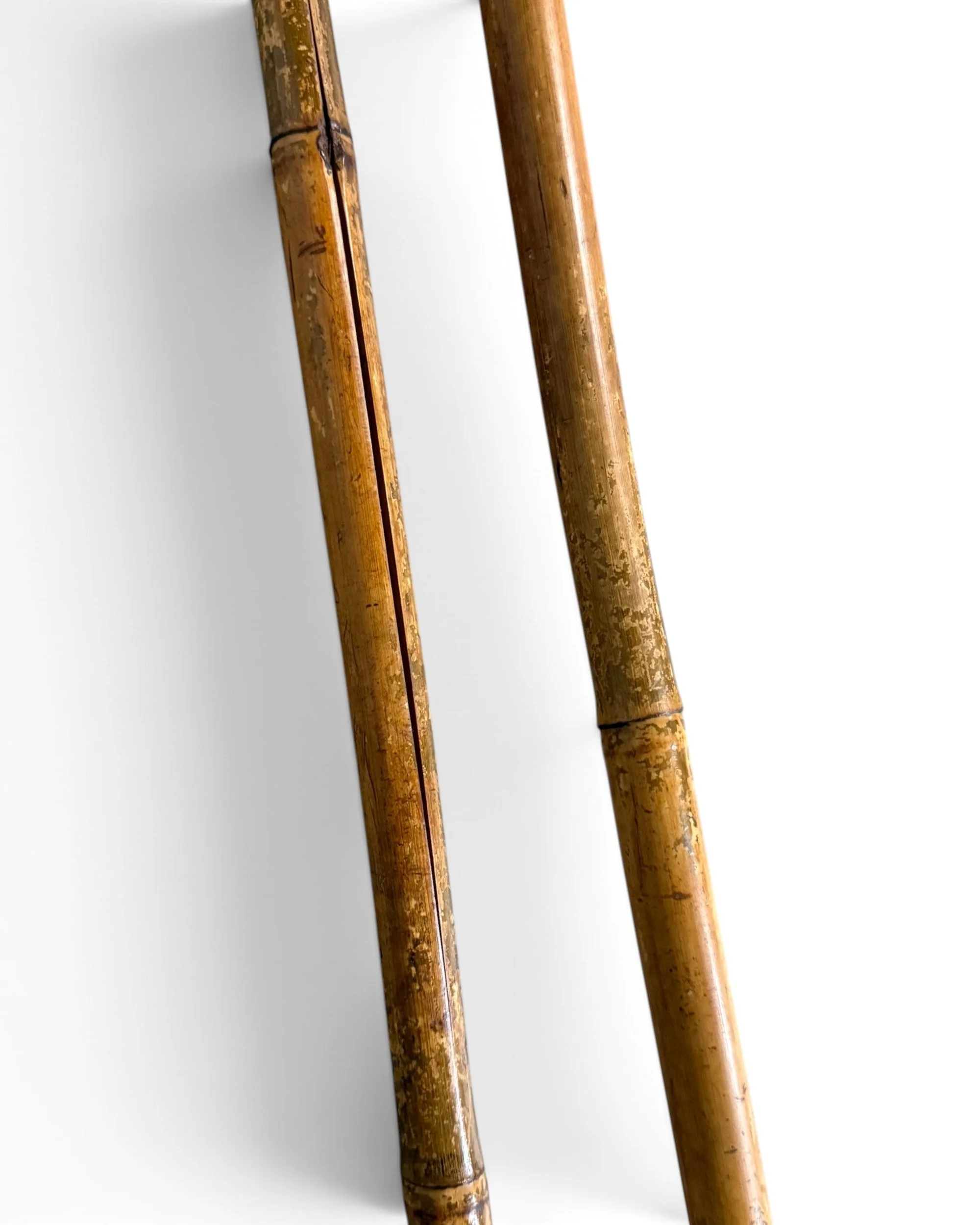 vintage wooden snow skis + poles - Modern Artifact DecorPhotoroom_20260816_160418.JPG