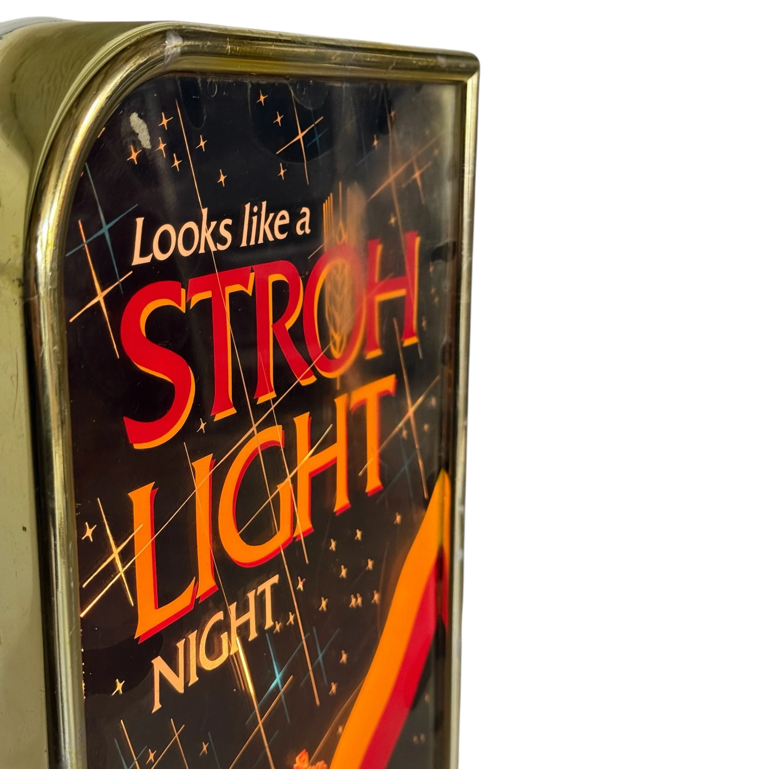 Photoroom_20251215_083220vintage lighted beer sign, Looks like a Stroh Light Night - Modern Artifact Decor.JPG