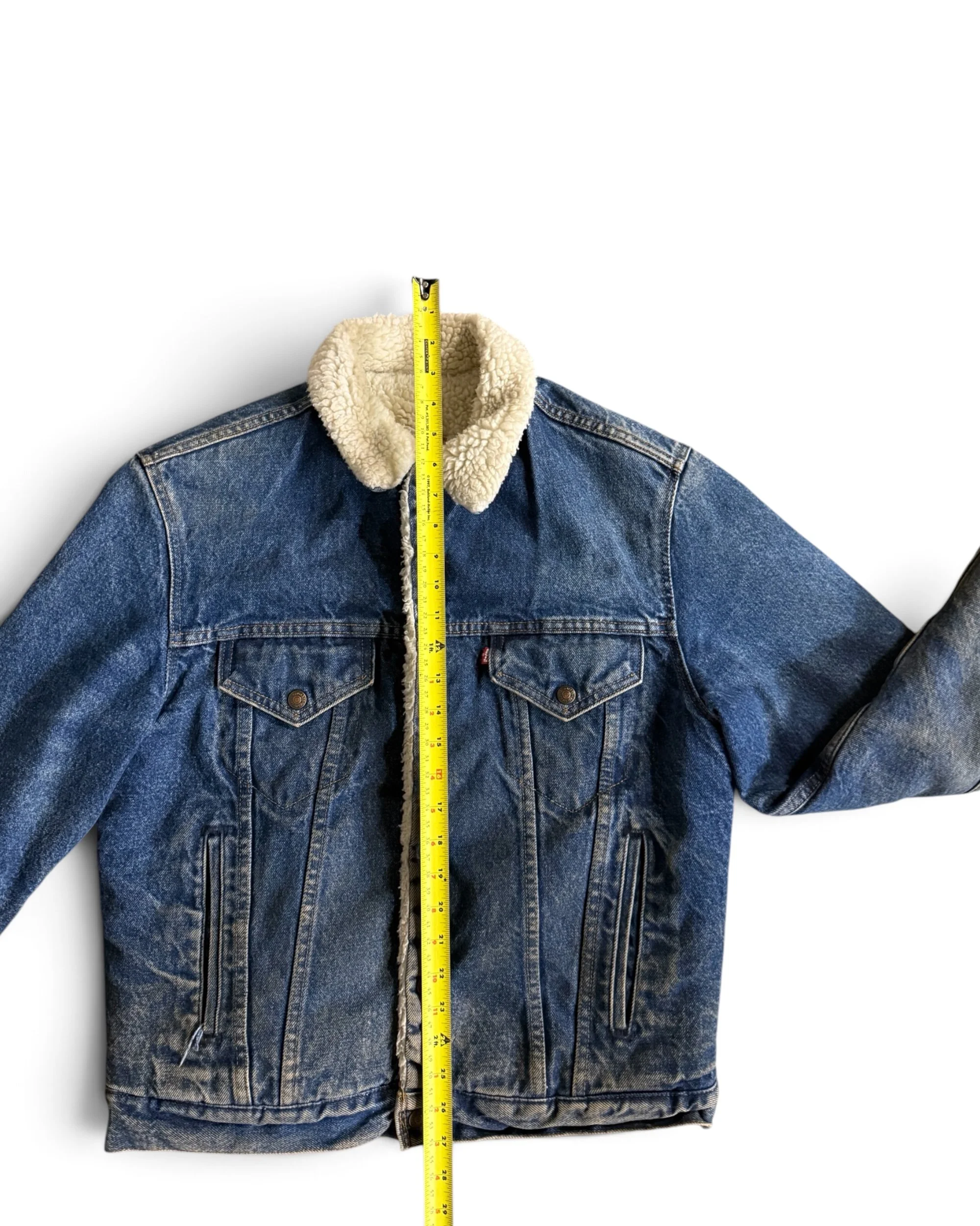 vintage Levi sherpa lined denim jacket 1980s - Modern Artifact DecorPhotoroom_20260824_185239.JPG