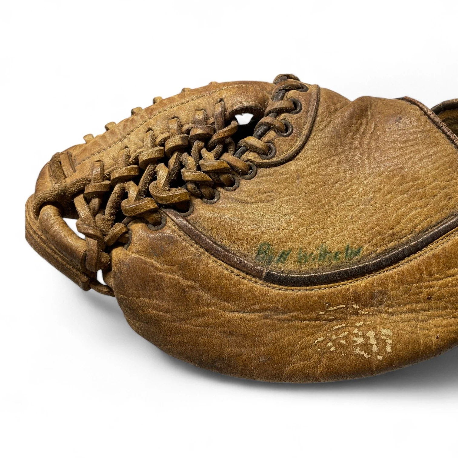 Vintage Hawthorne 60-4086 leather catchers mitt.