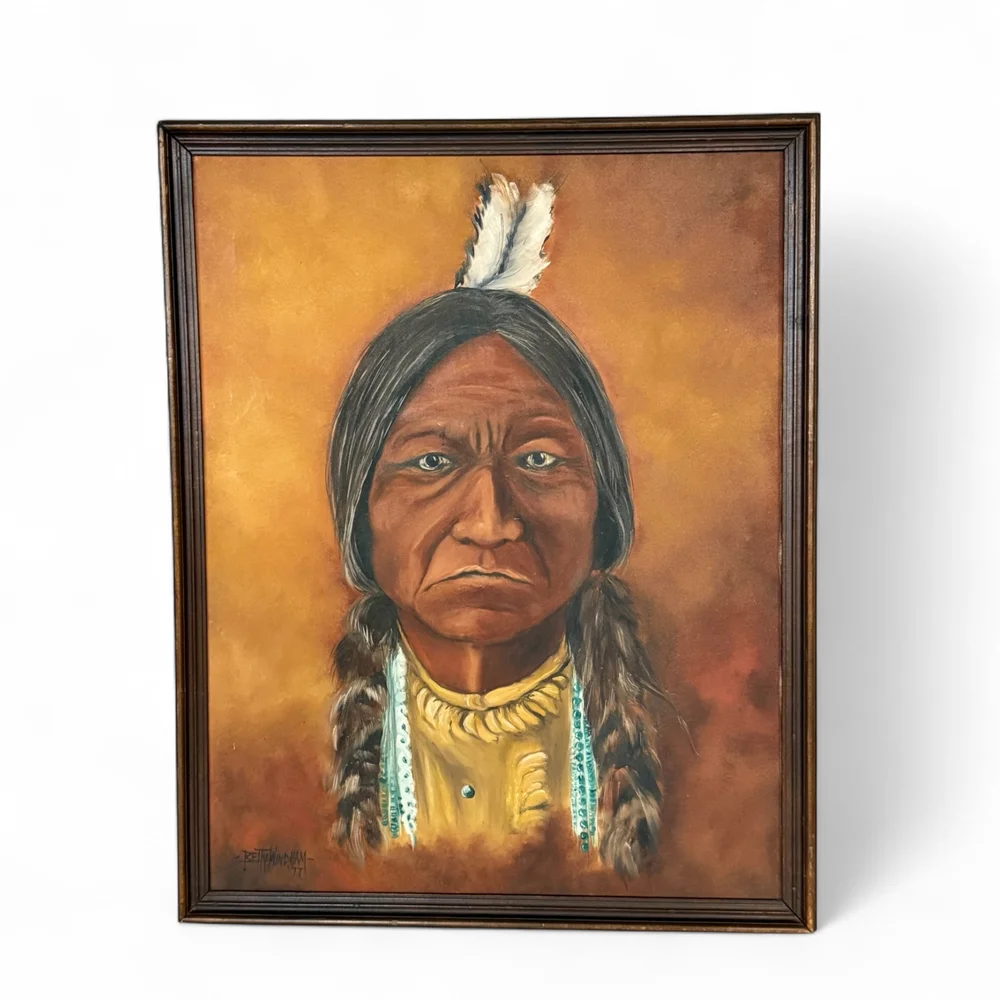 native american framed pictures