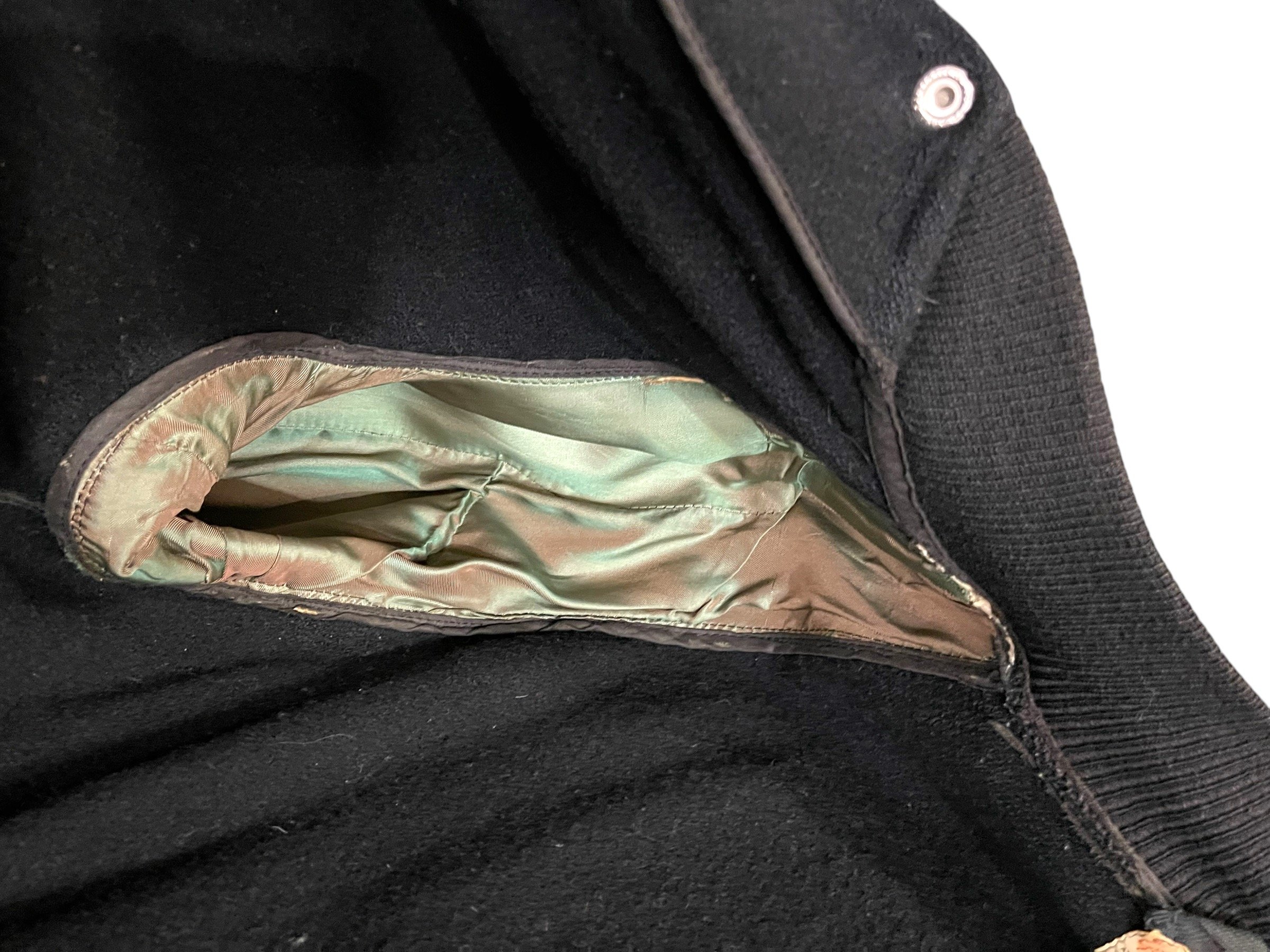 1950s vintage classic varsity letterman jacket. Made in USA.