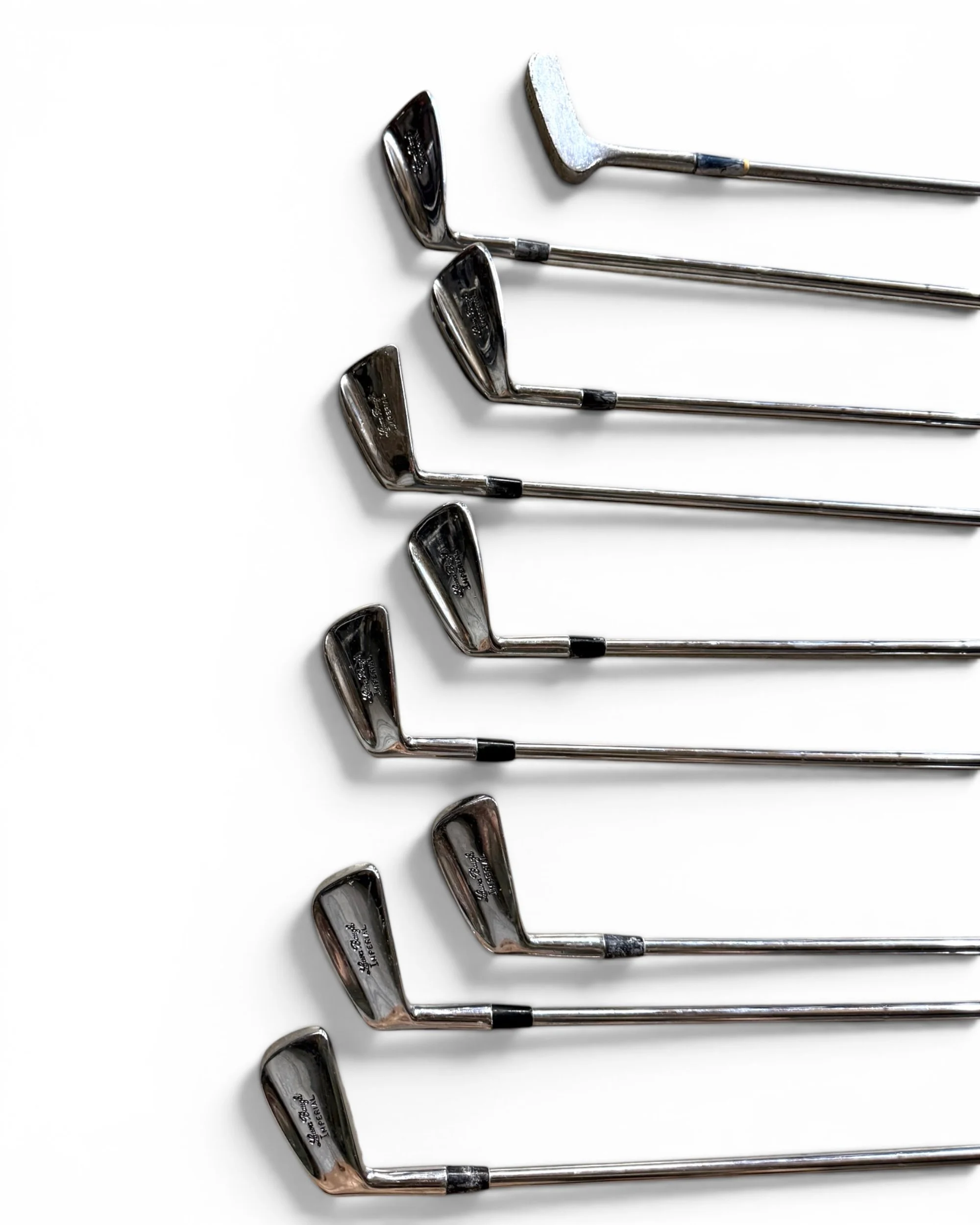 Photoroom_20260620_074436vintage 70s Butchart Nichols golf bag with clubs - Modern Artifact Decor.JPG