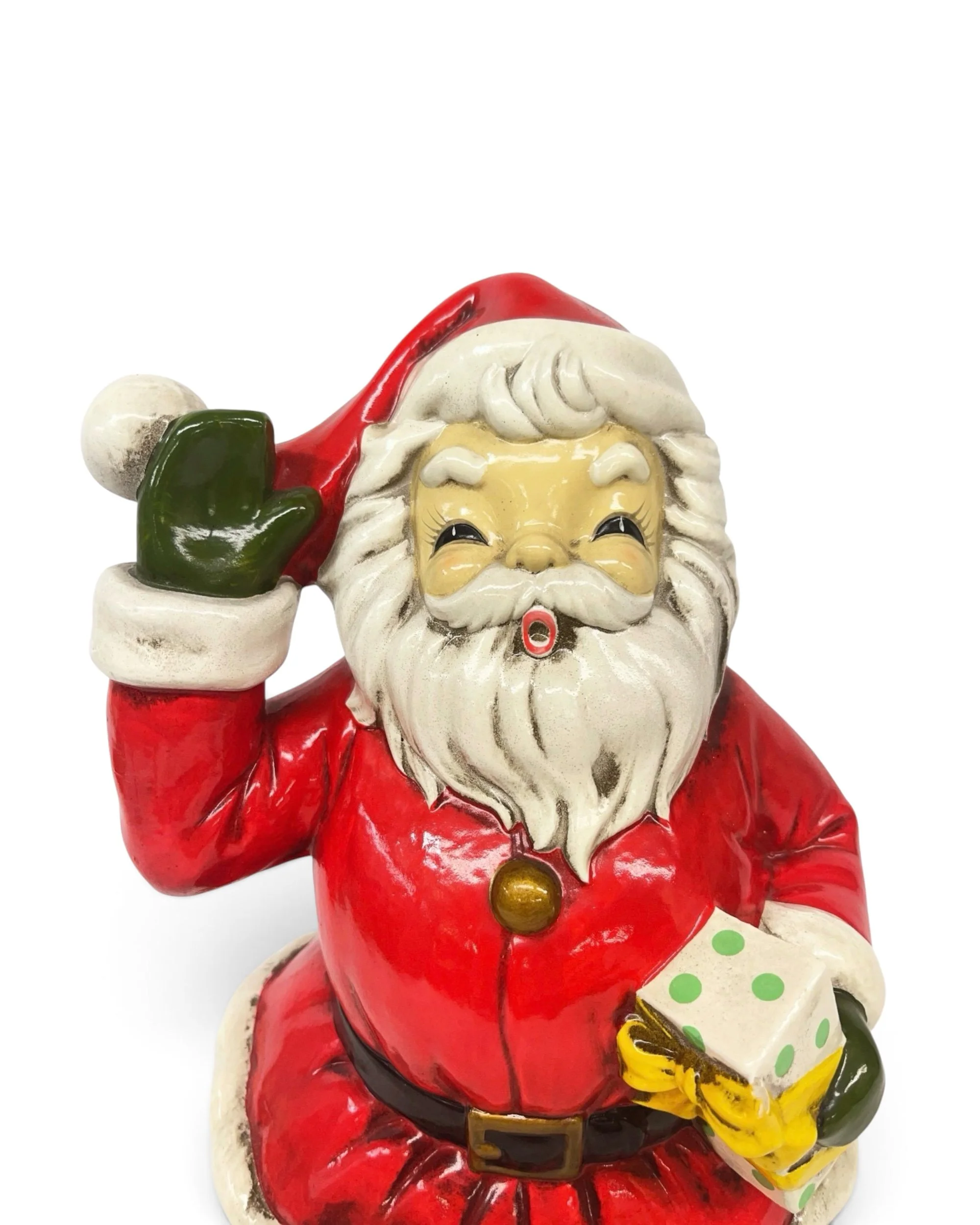Vintage Josef collectibles ceramic santa figurine statue - Modern Artifact DecorPhotoroom_20260907_105947.JPG