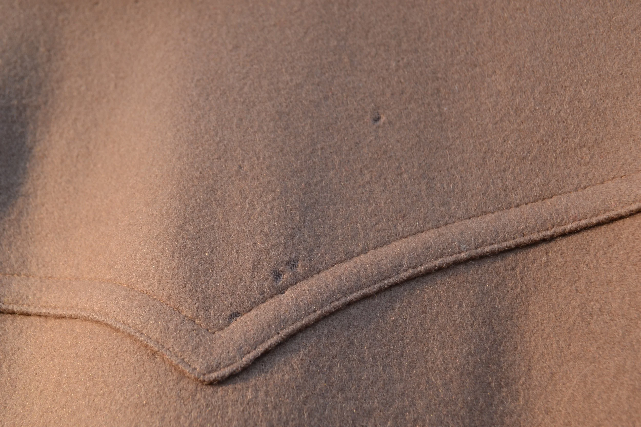 Vintage 1970s men's Pendleton wool and sherpa jacket with classic ranch style, button front closure, fully lined, front pockets, and wester yoke detailing.