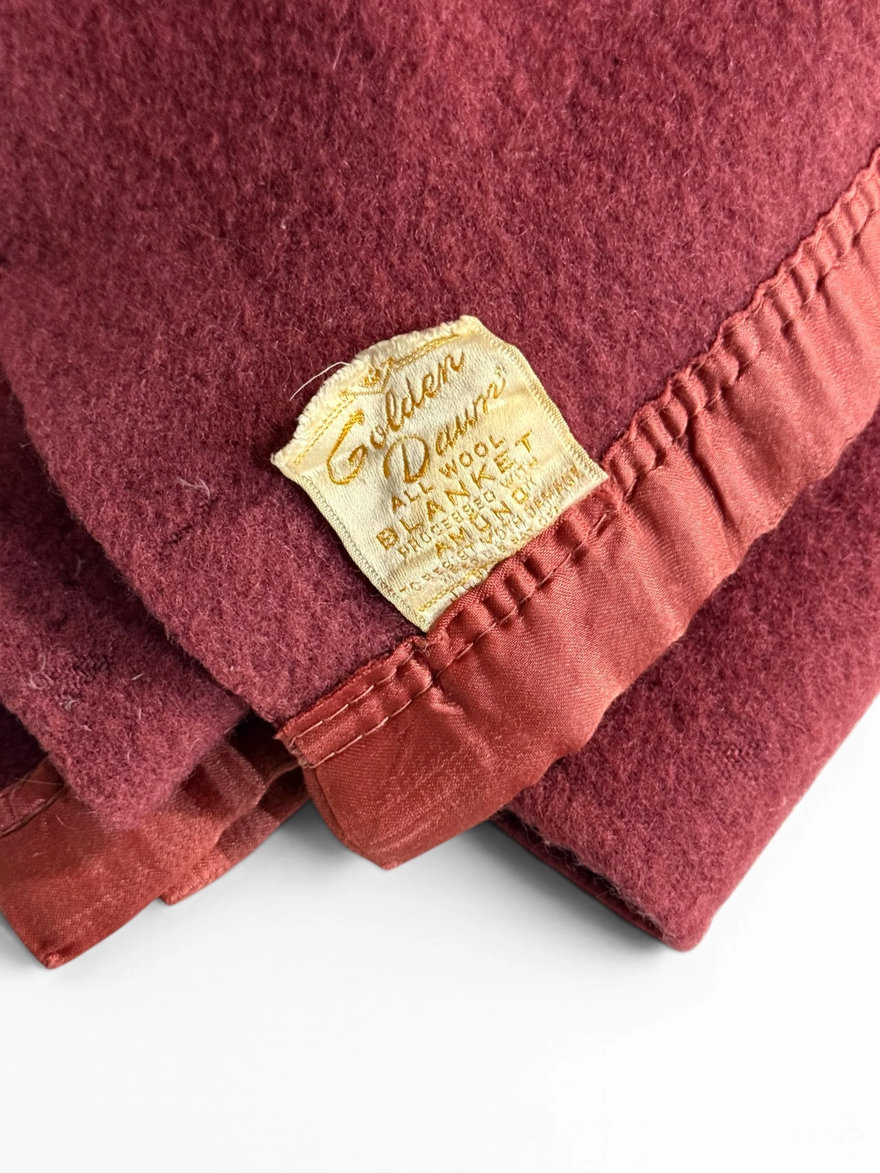 Photoroom_20260420_213430vintage wool blanket, mauve textile by Golden Dawn - Modern Artifact Decor.JPG