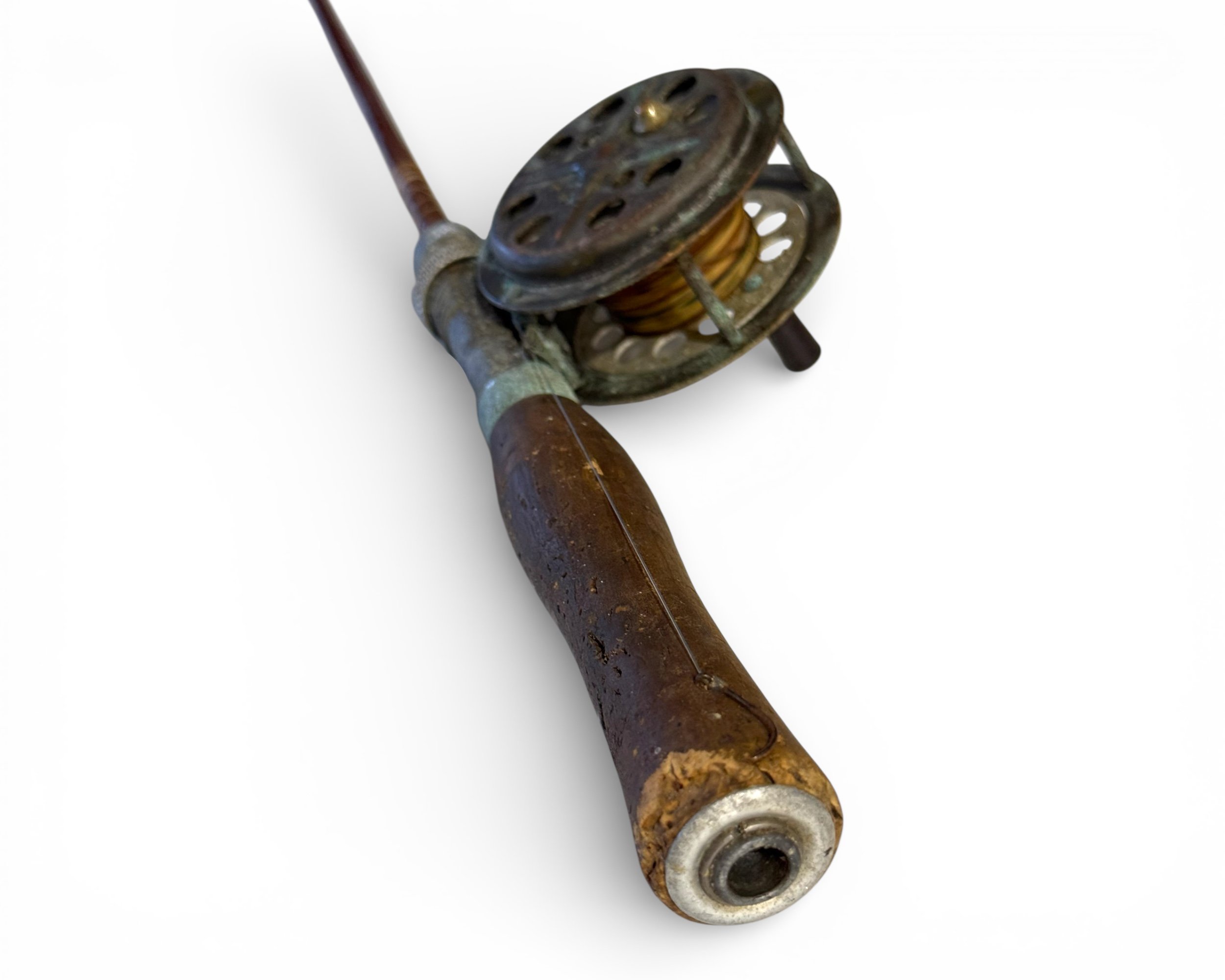 Photoroom_20260217_082116vintage fishing pole for rustic lake house decor - Modern Artifact Decor.JPG