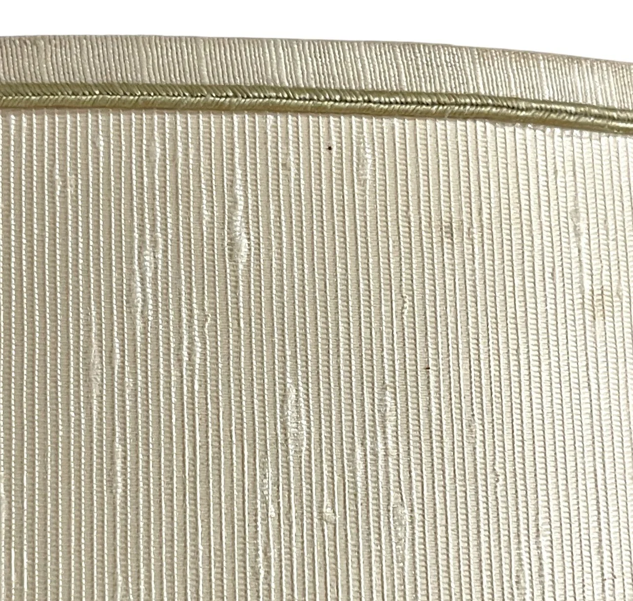 Close up view of a vintage 1960s lamp shade.