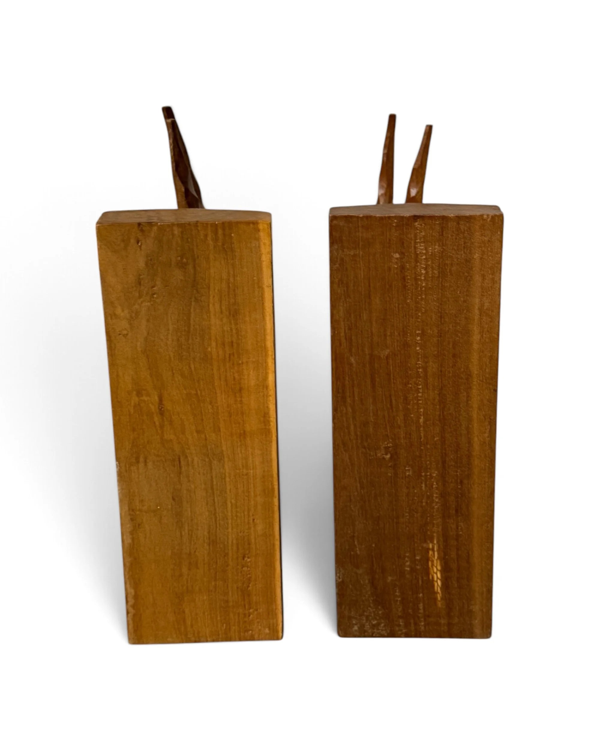 vintage wooden gazelle bookends - Modern Artifact DecorPhotoroom_20260930_104015.JPG
