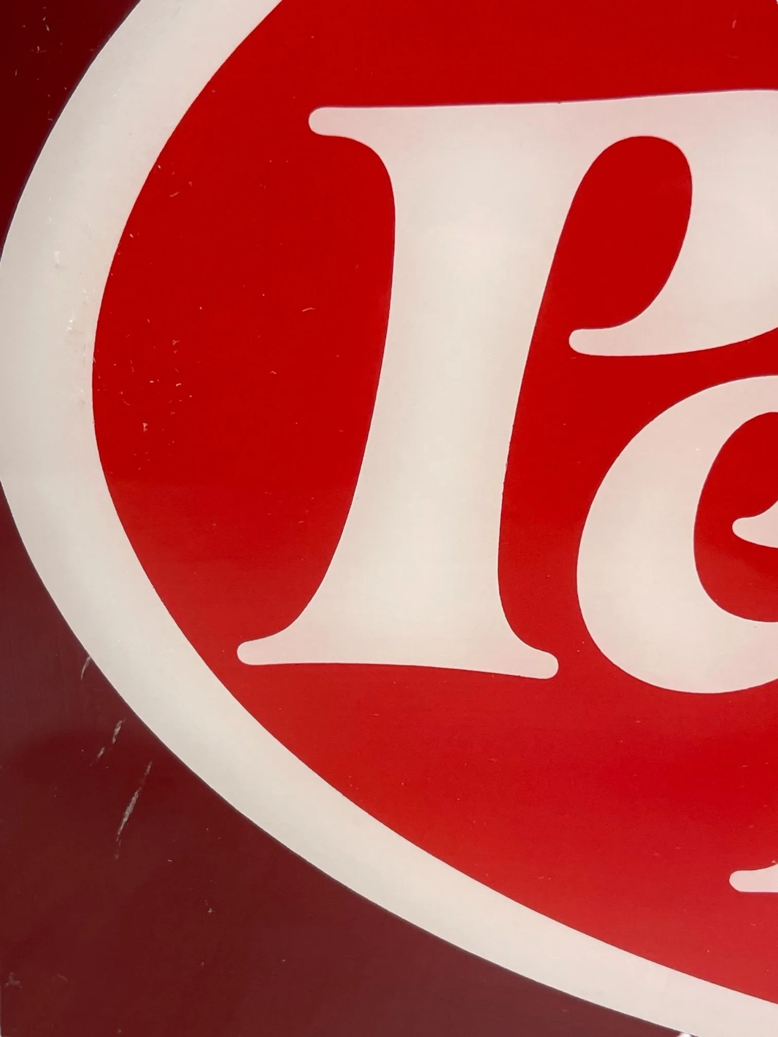 Vintage 1970s Dr. Pepper vending machine sign made of plexiglass in an aluminum frame, measures 16 x 13 inches, retro soda advertising collectible for wall decor.