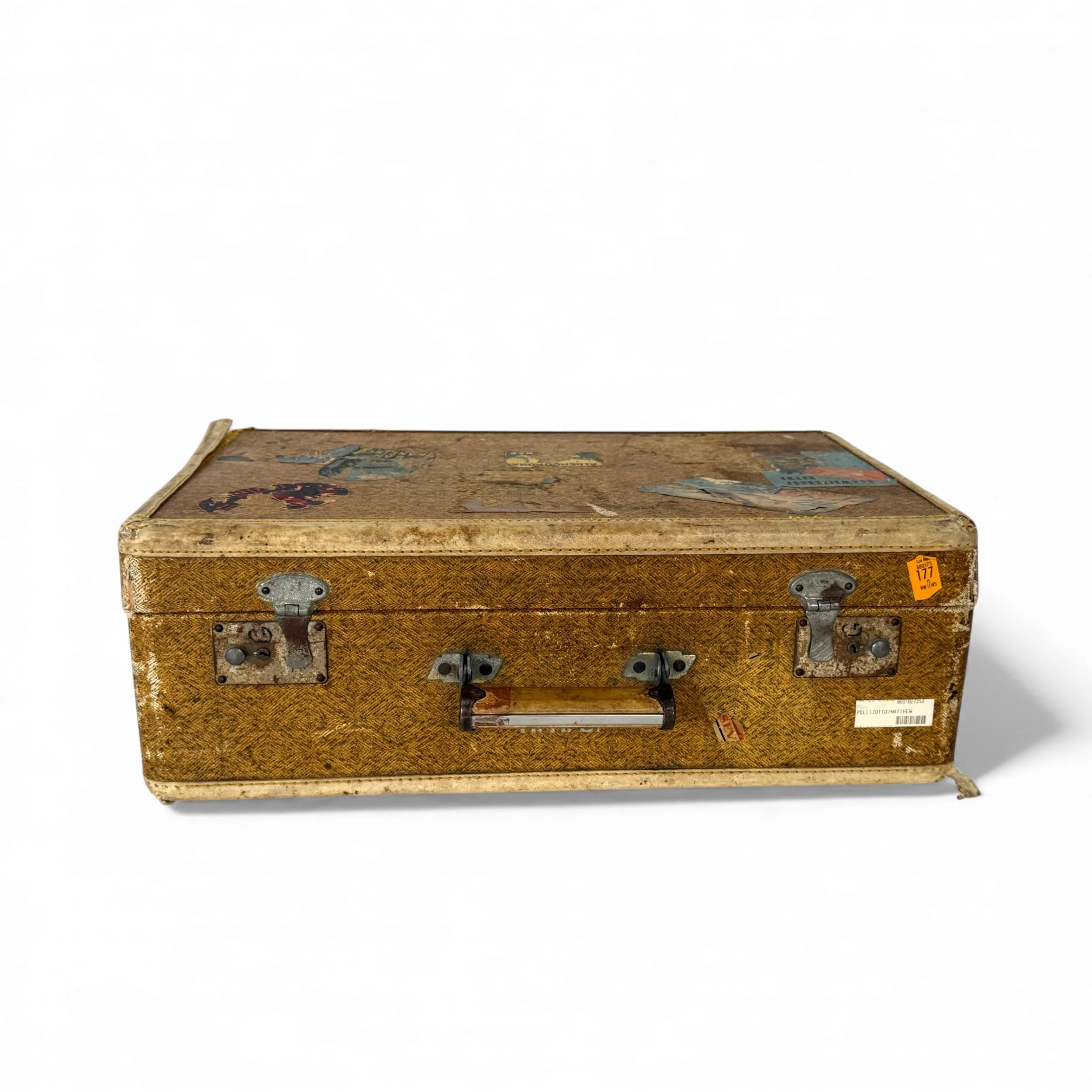 Photoroom_20251130_154220antique suitcase with travel stickers by Wheary Luggage - Modern Artifact Decor.JPG
