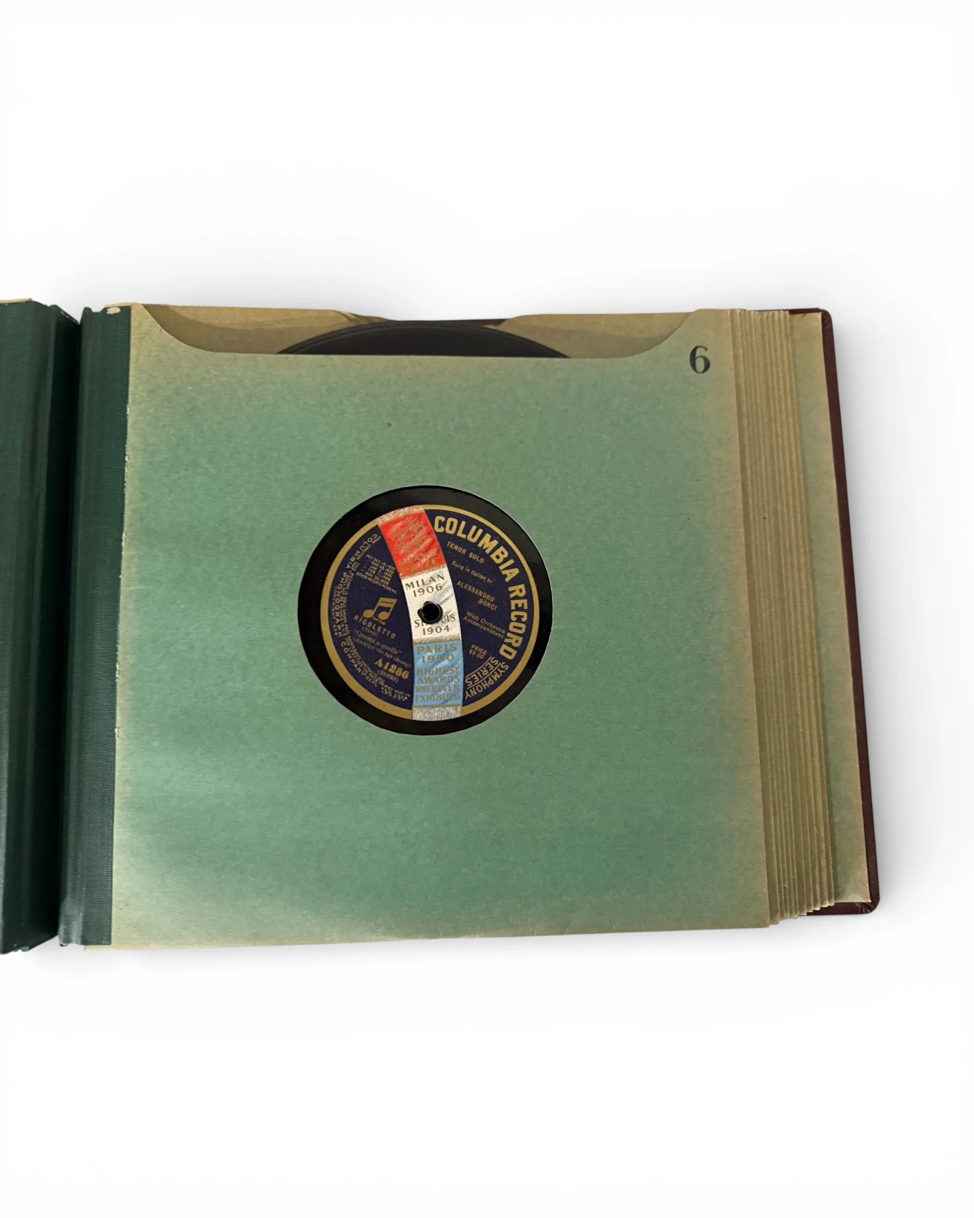 Photoroom_20260315_081953vintage RCA book with 78 records - Modern Artifact Decor.JPG