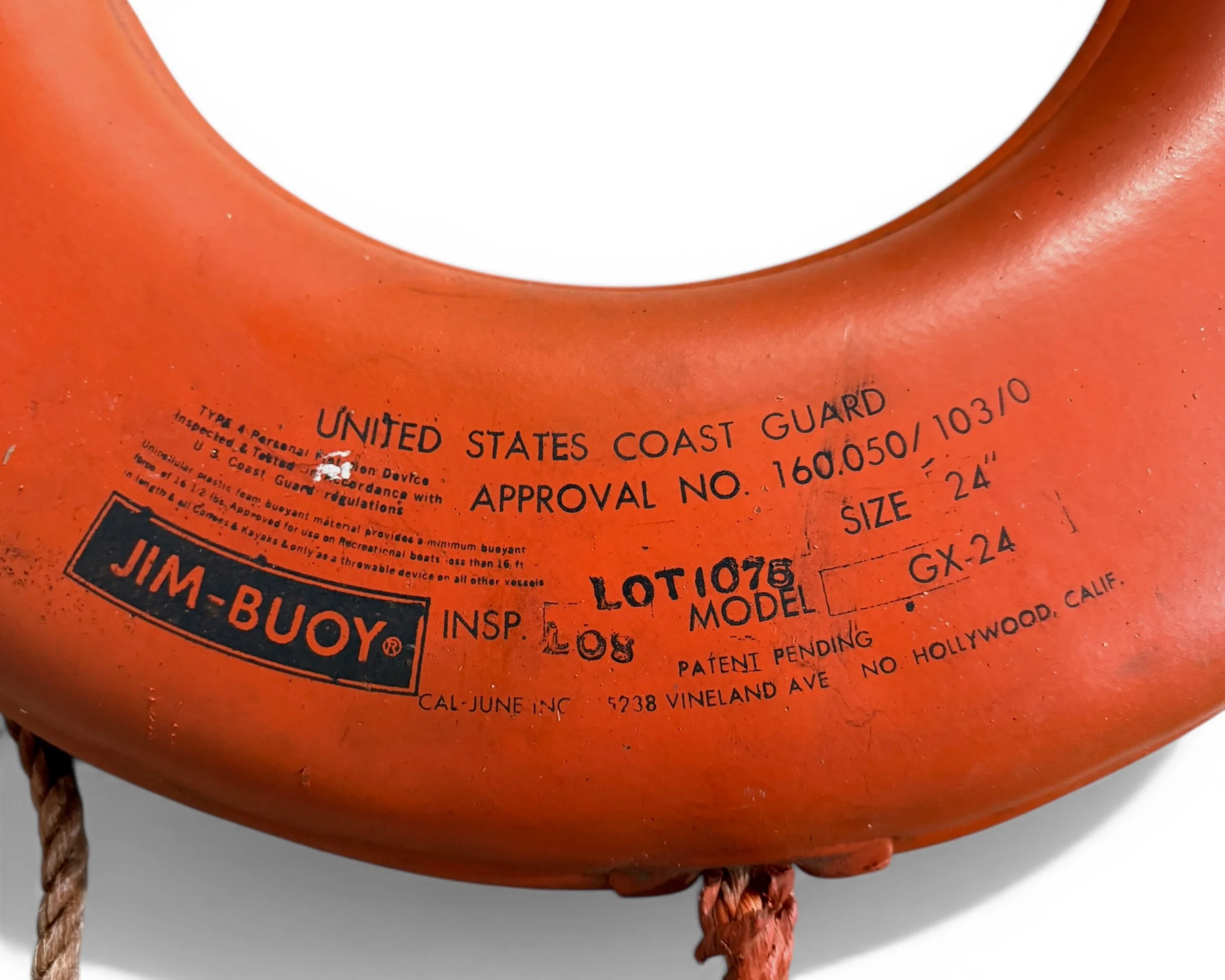 Photoroom_20260324_200320vintage Navy life preserver Barry DD933 - Modern Artifact Decor.JPG