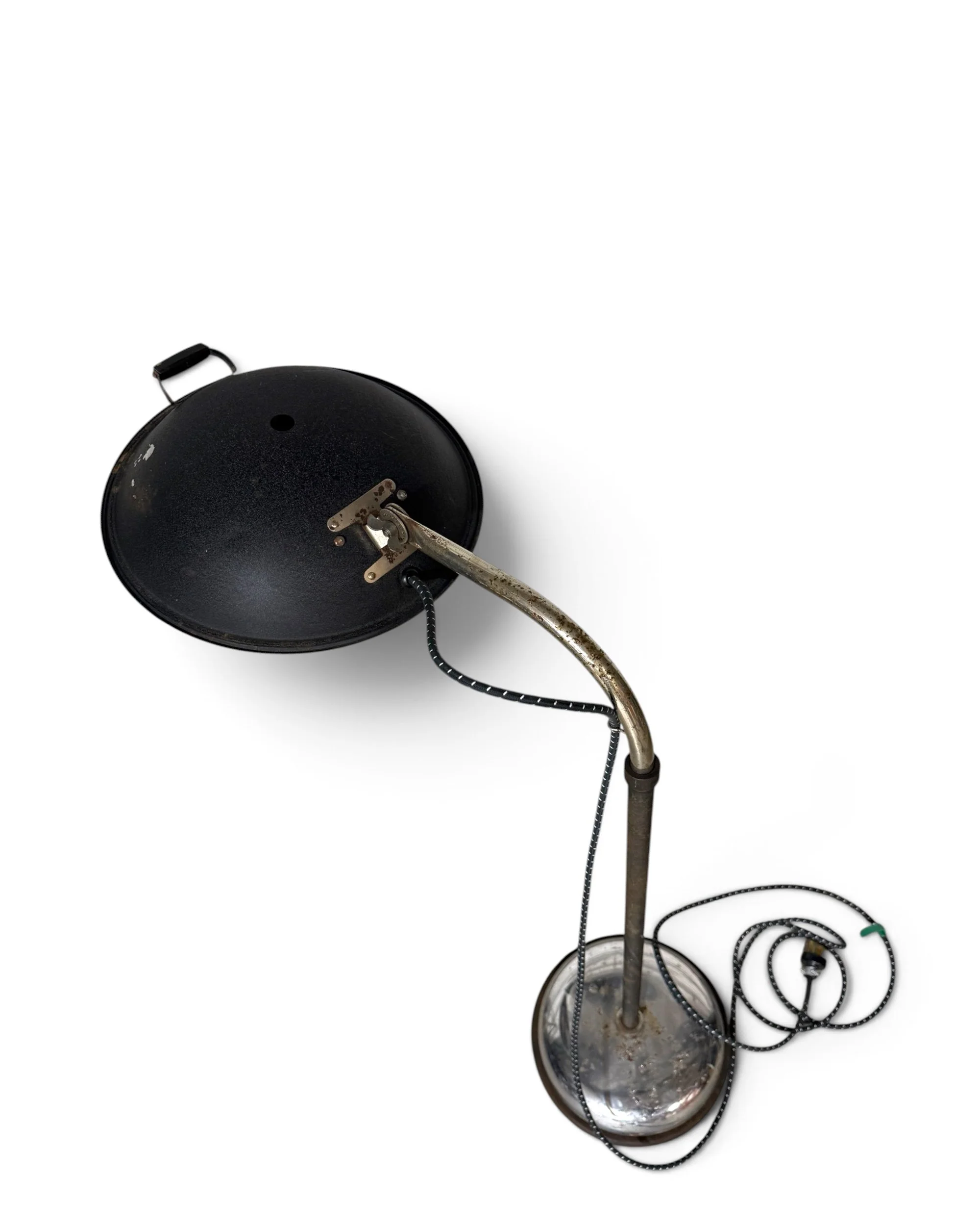 vintage upcycled industrial heat floor lamp - Modern Artifact DecorPhotoroom_20260810_171337.JPG