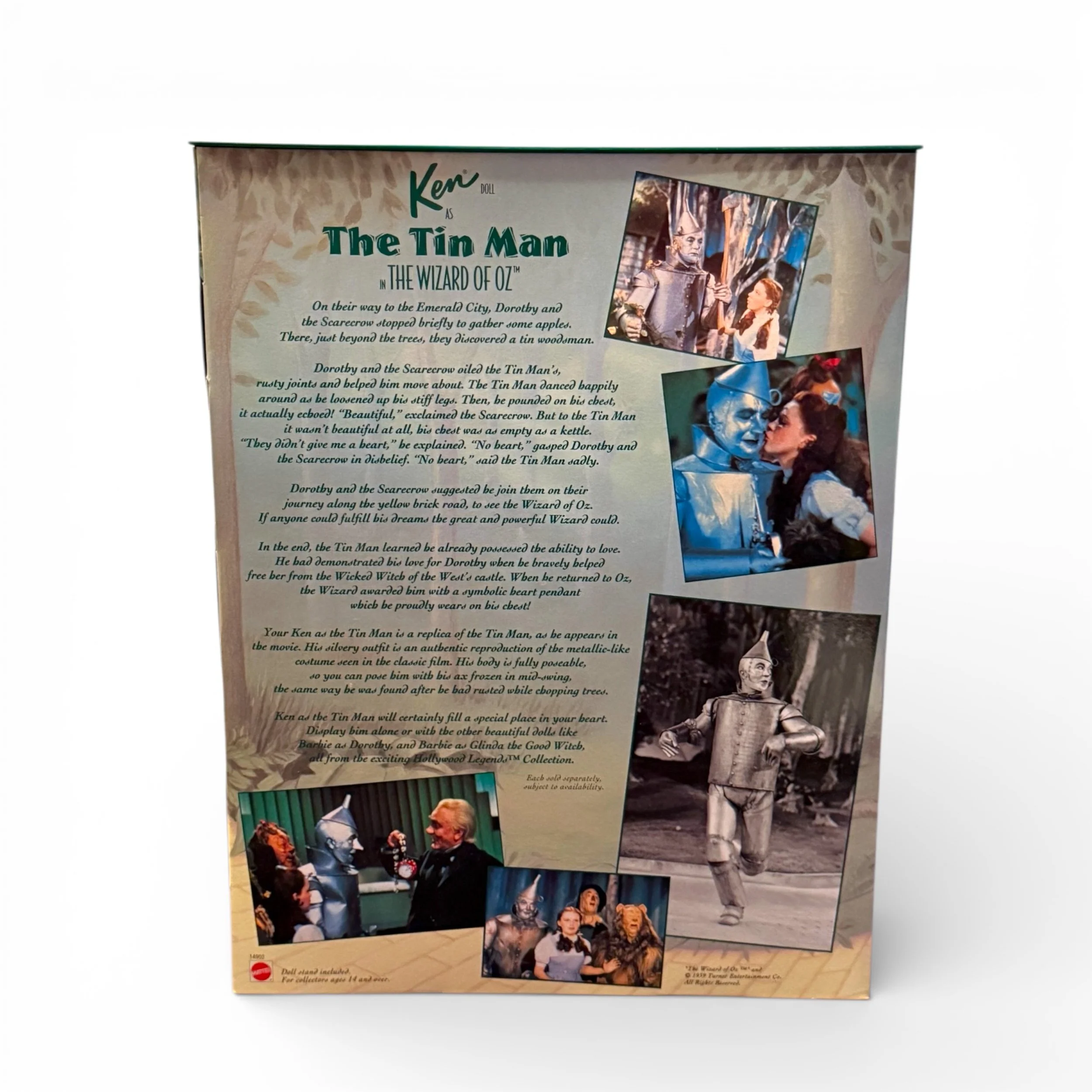 Vintage Ken as The Tin Man Barbie Hollywood Legends Edition doll