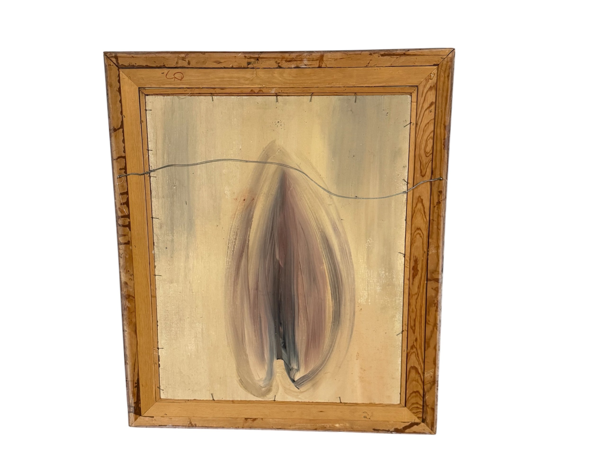 Photoroom_20260504_094858vintage impasto framed painting native american - Modern Artifact Decor.JPG