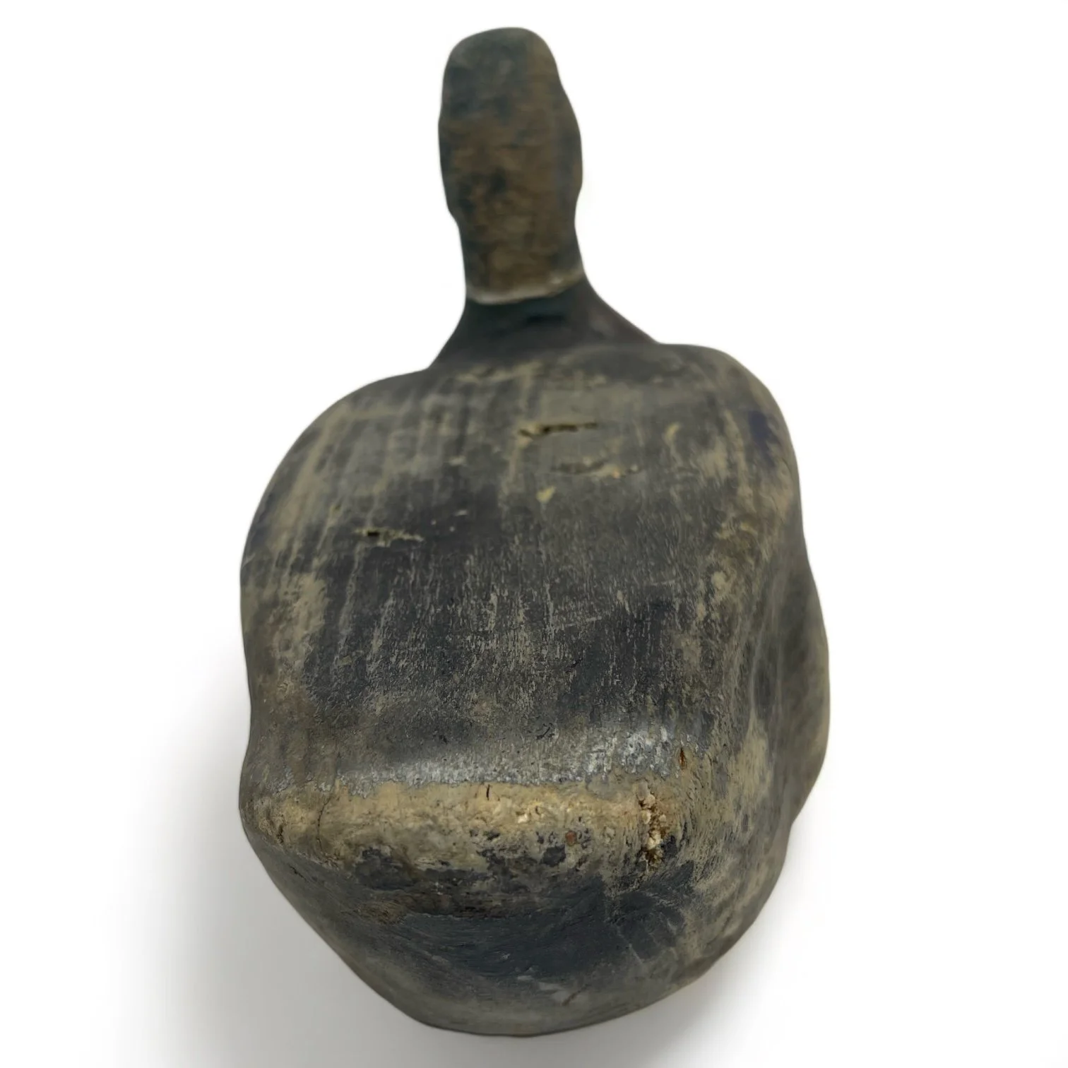 Vintage 1950s Balsa Wood Carved Duck and Goose Decoys, set of 2.