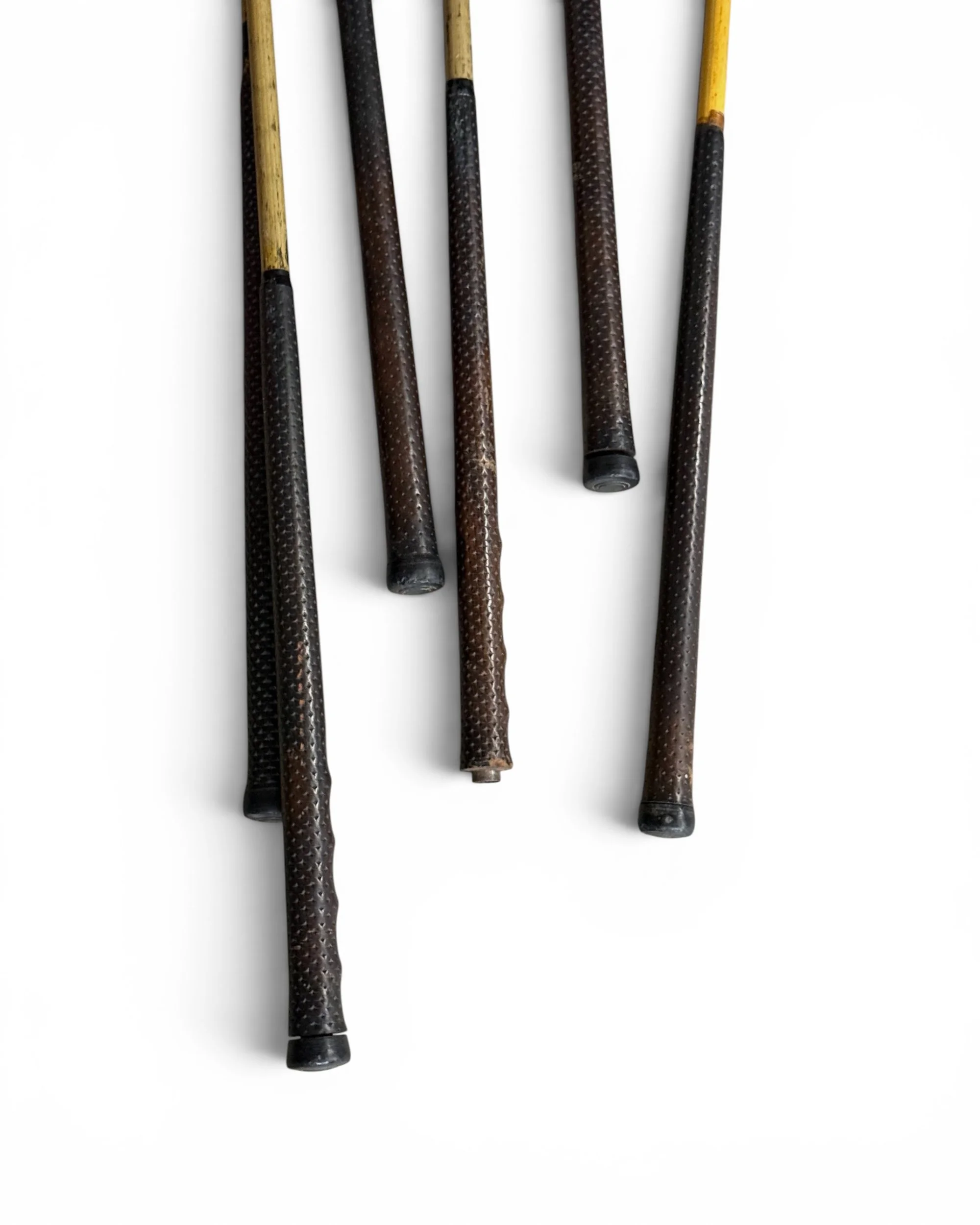 Photoroom_20260706_080331vintage red Burton golf bag with vintage set 6 irons - Modern Artifact Decor.JPG