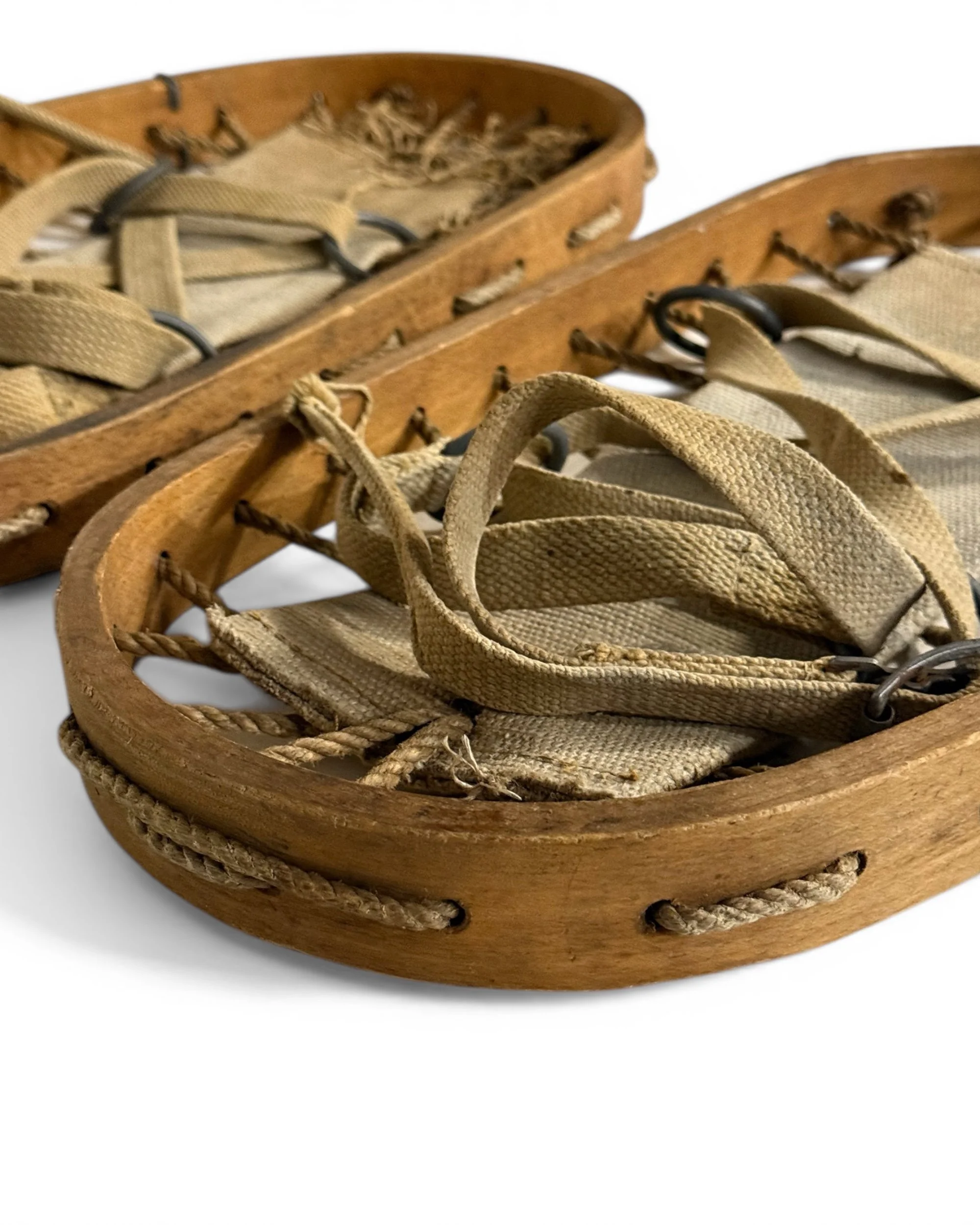 Photoroom_20260326_223944vintage wooden bear paw military 1940s snowshoes - Modern Artifact Decor.JPG