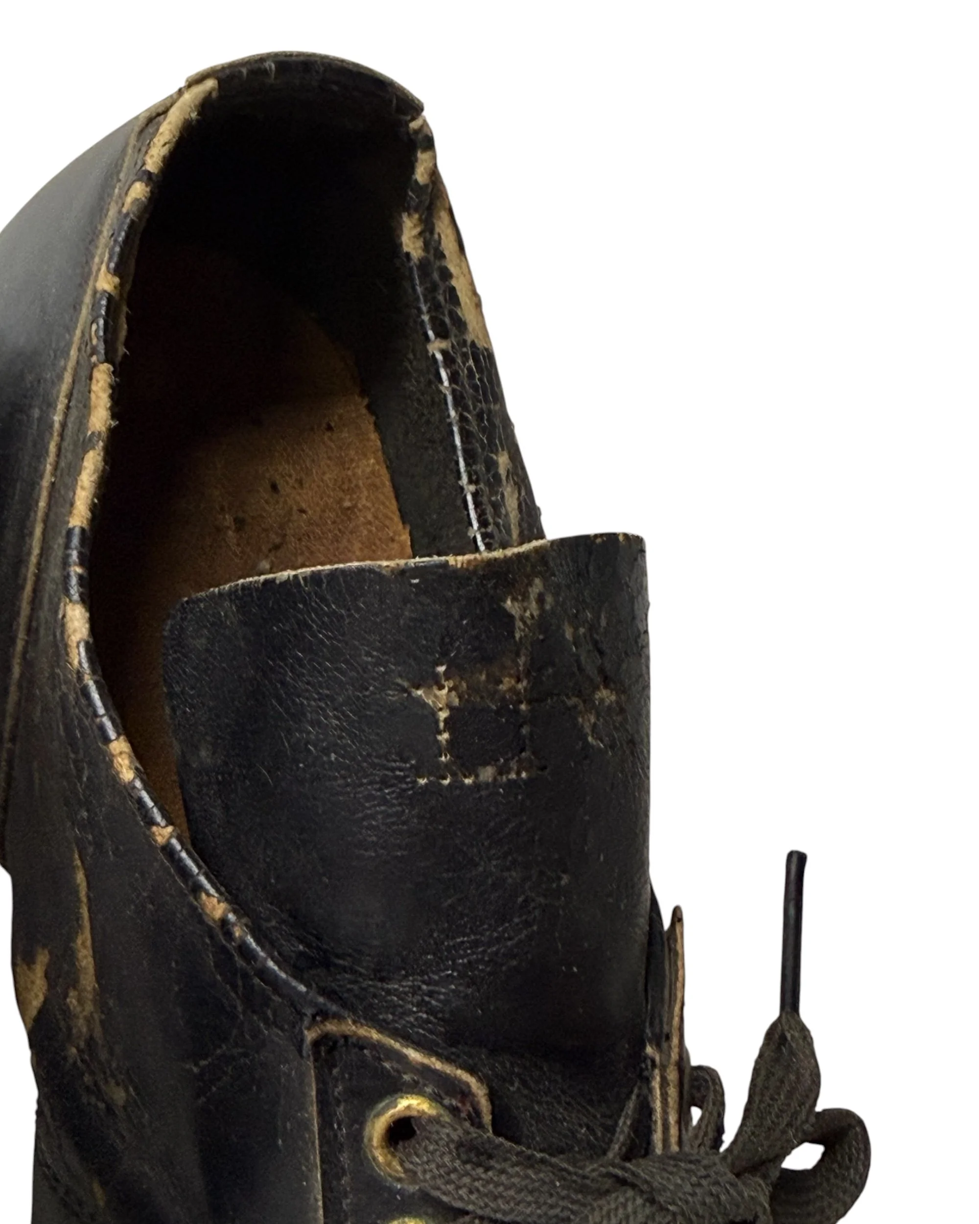 Photoroom_20260530_090031vintage black leather football cleats 1940s - Modern Artifact Decor.JPG