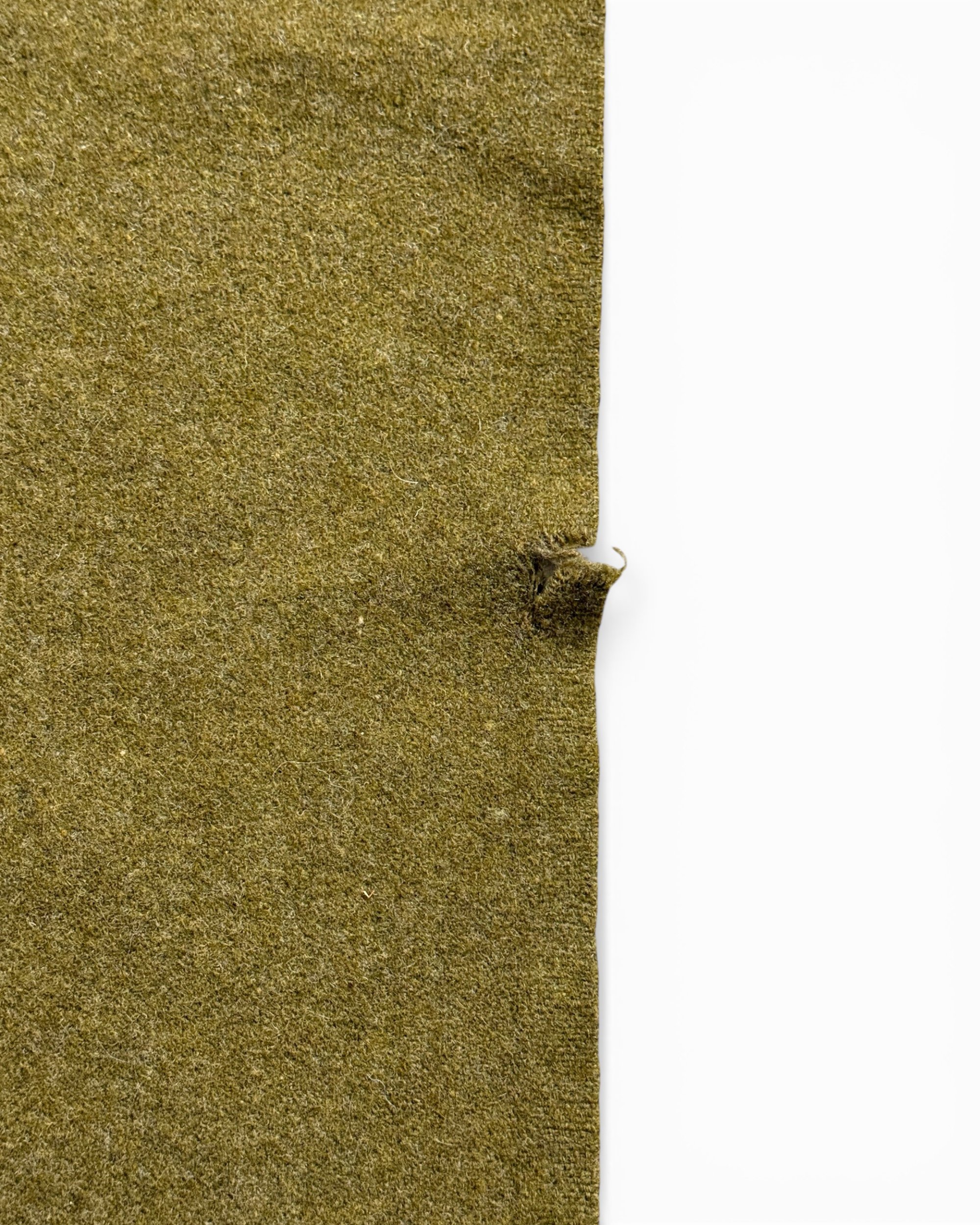 Photoroom_20260305_092704vintage olive green US military wool blanket - Modern Artifact Decor.JPG