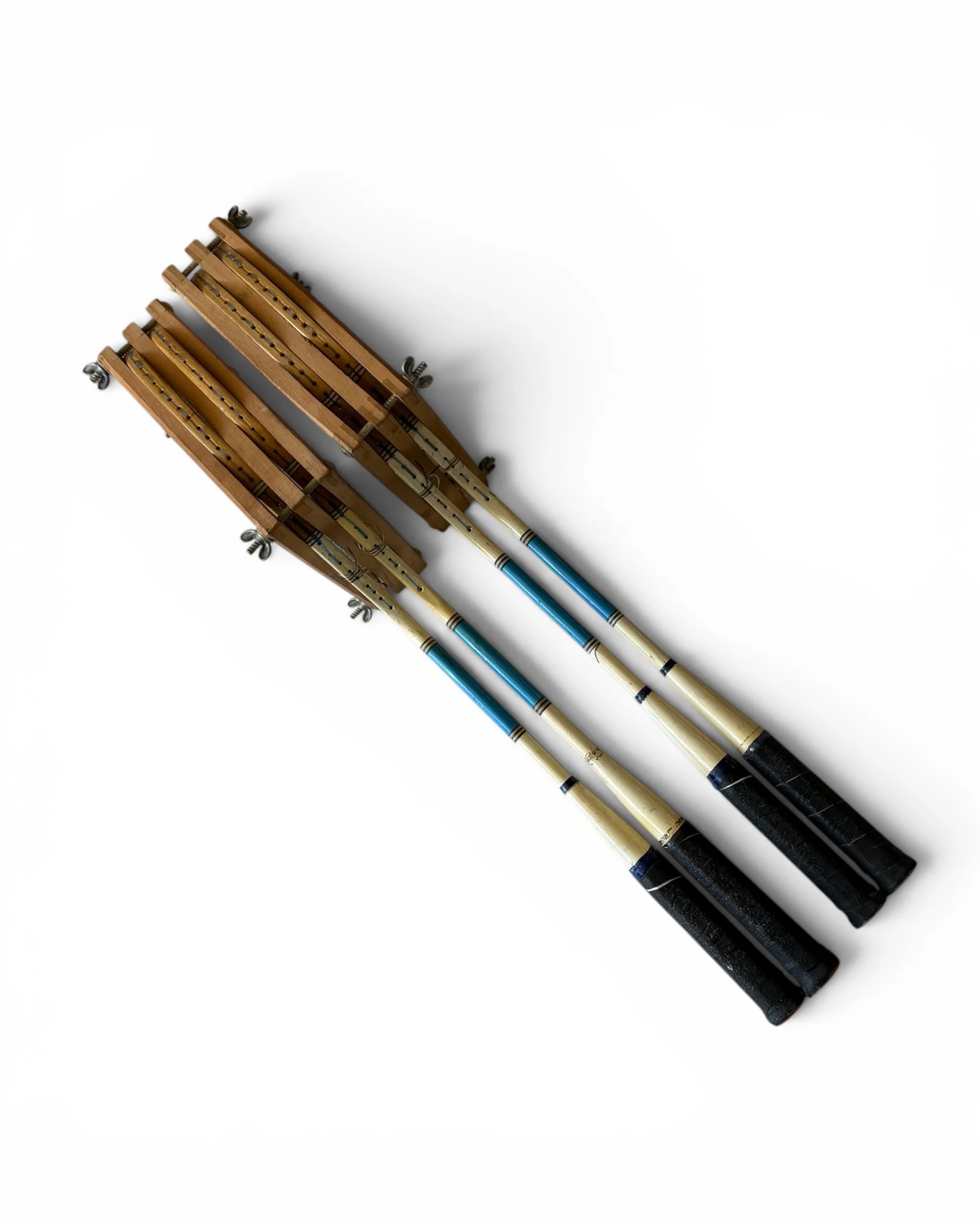 Photoroom_20260706_082739vintage set 4 Wilson Super Stroke badminton rackets with presses - Modern Artifact Decor.JPG