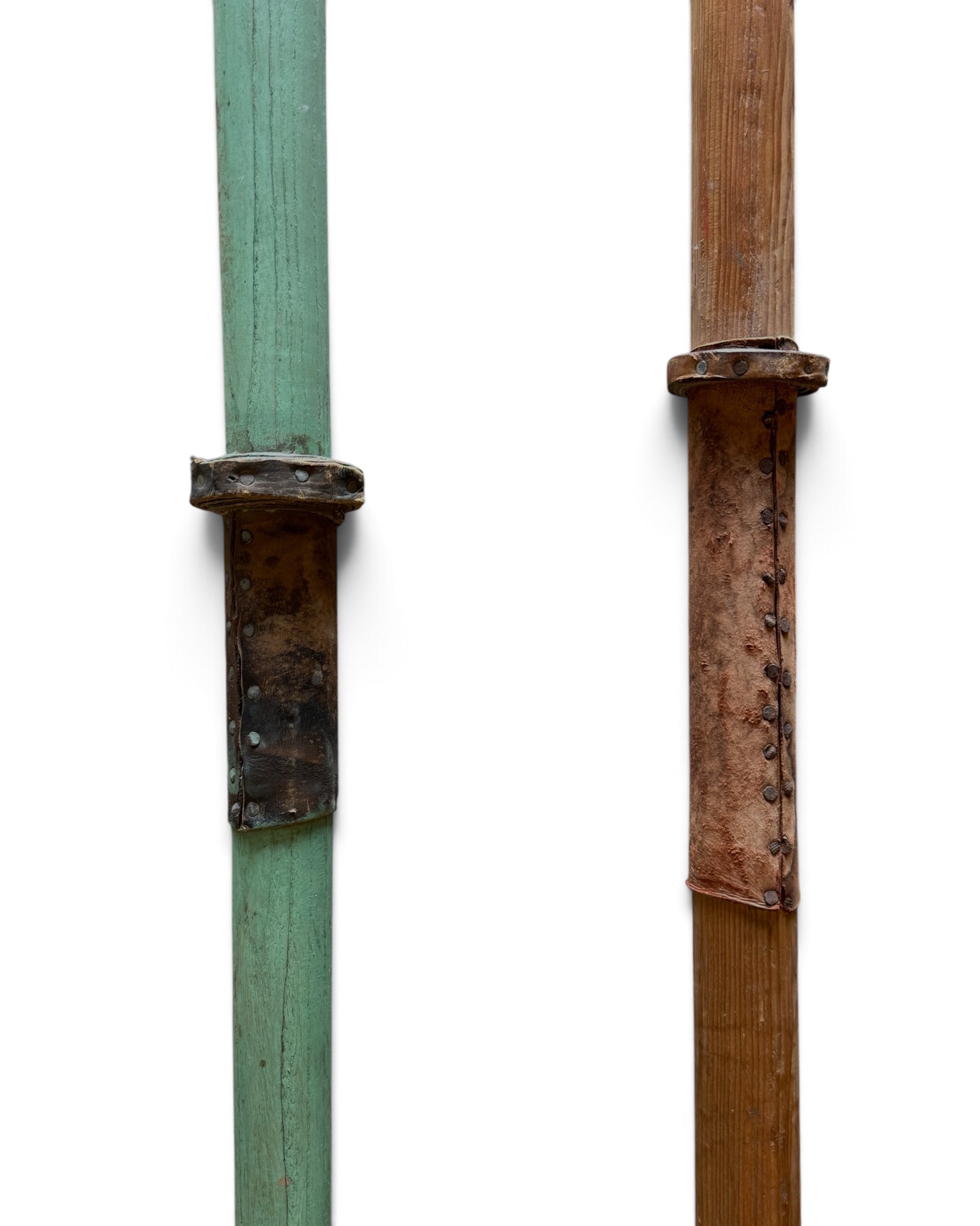 vintage wooden oars seafoam green & natural - Modern Artifact DecorPhotoroom_20260920_181244.JPG