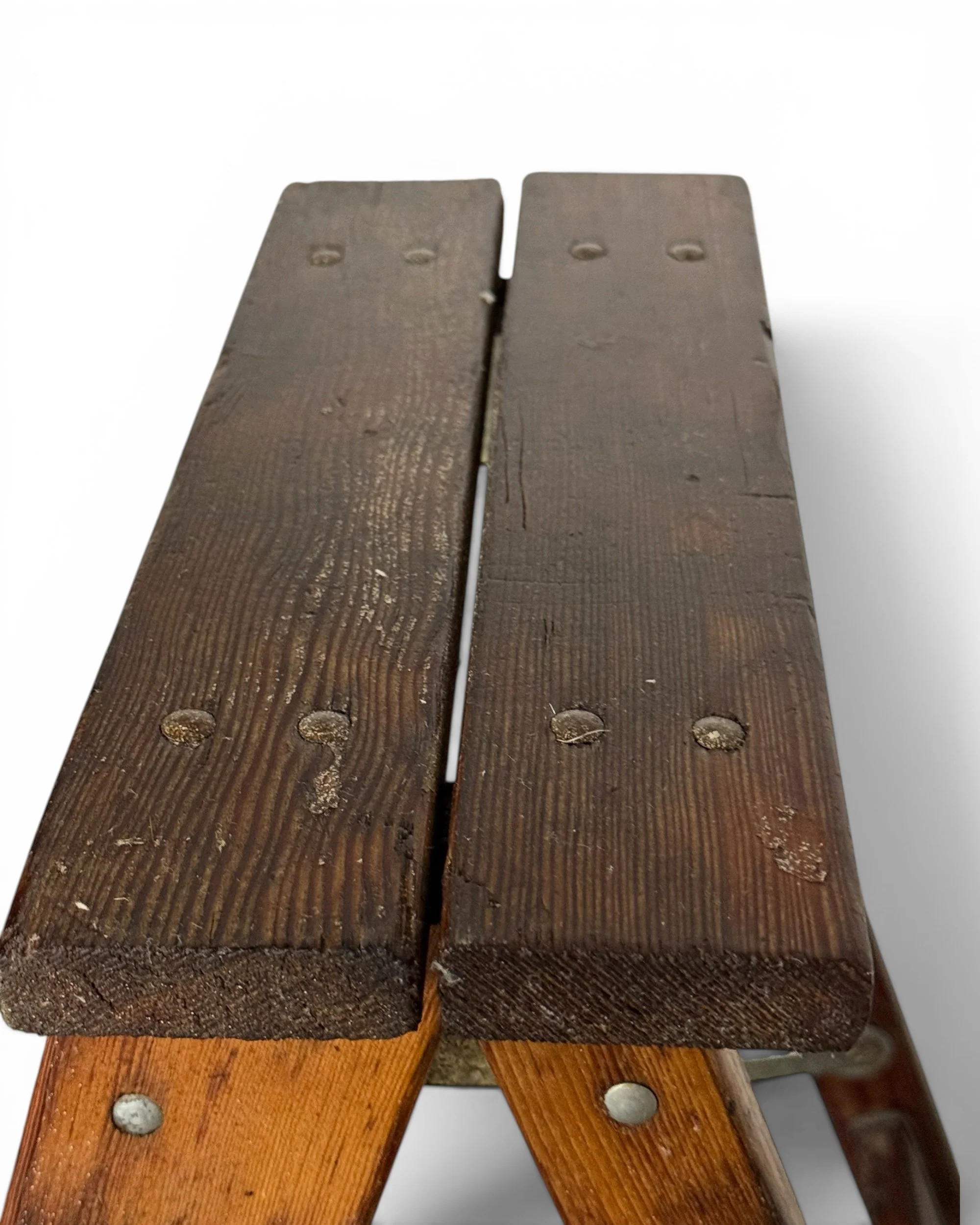 Photoroom_20260621_190059vintage rustic wooden step ladder - Modern Artifact Decor.JPG