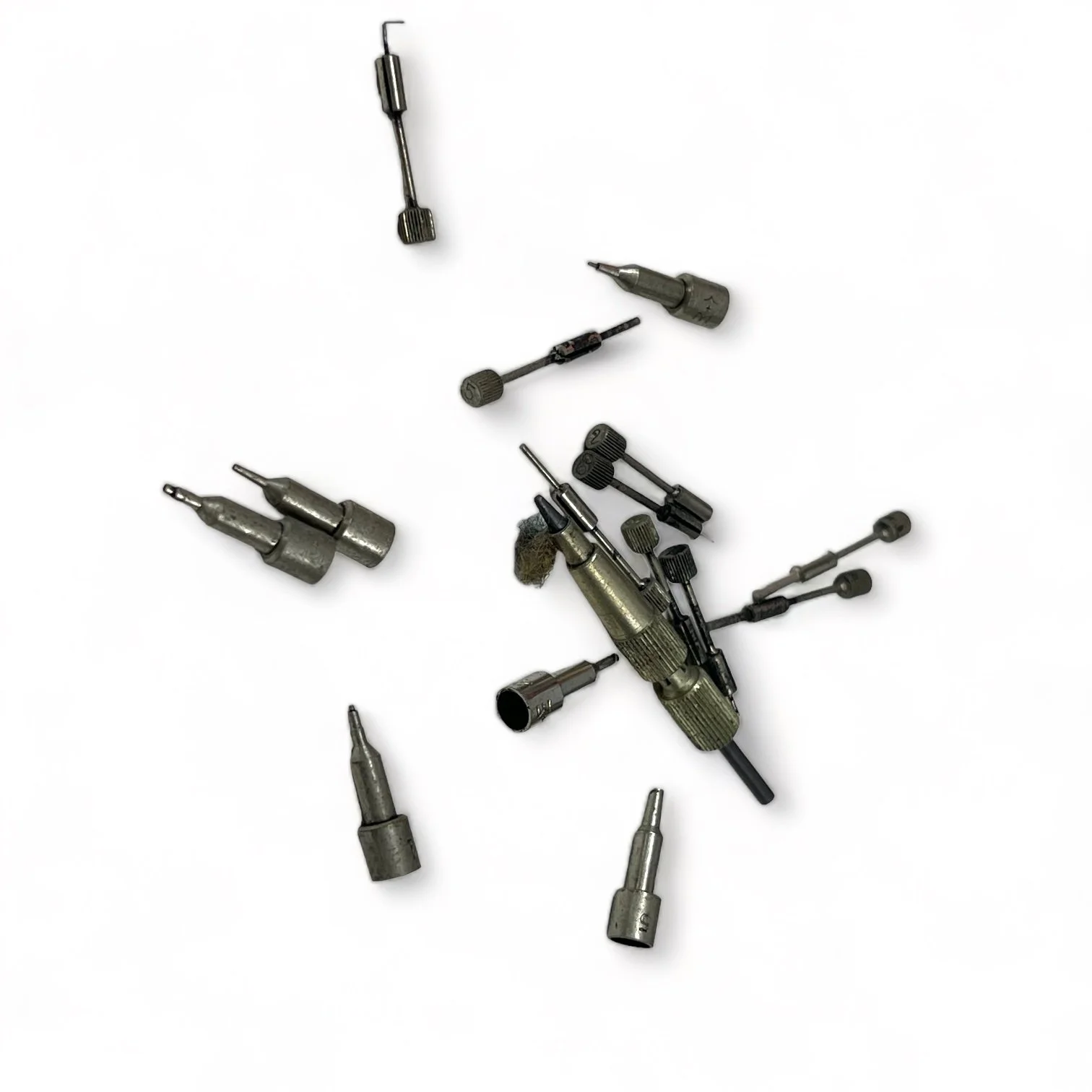 Vintage Keuffel Esser lettering kit with case.