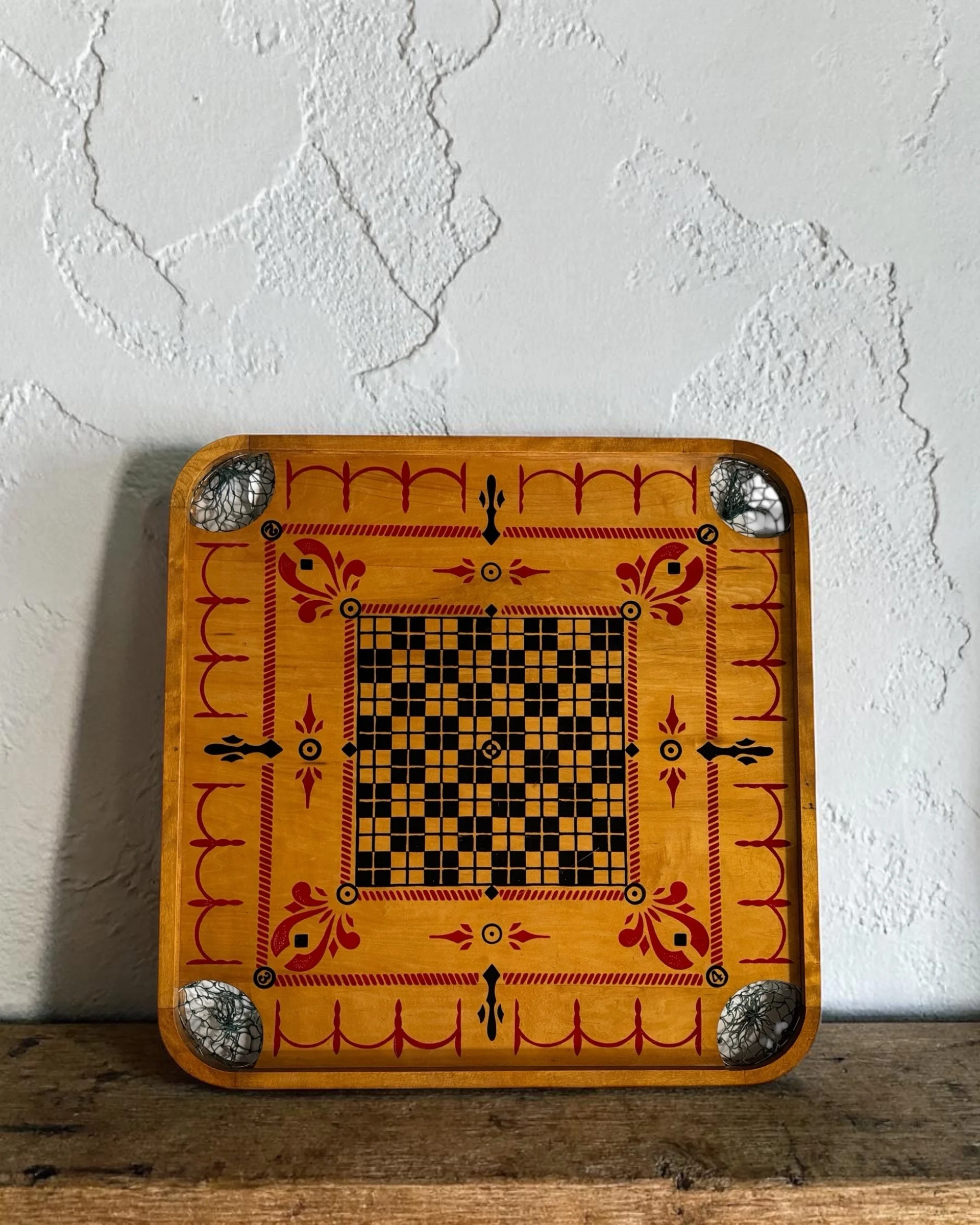 vintage board game displayed as wall art decor