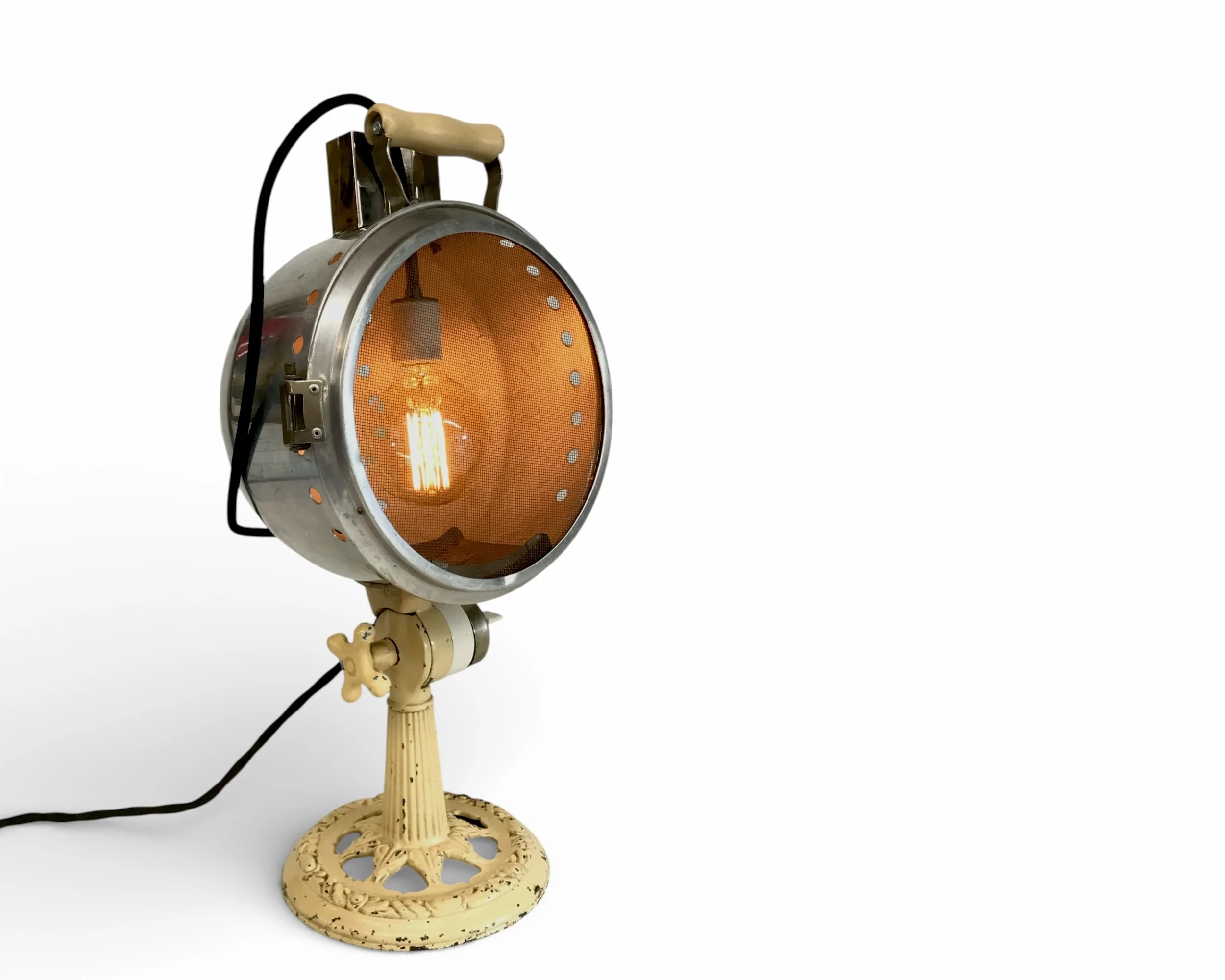 Photoroom_20260224_074311antique 1920s Stewart Double Carbon Arc Lamp - Modern Artifact Decor.JPG